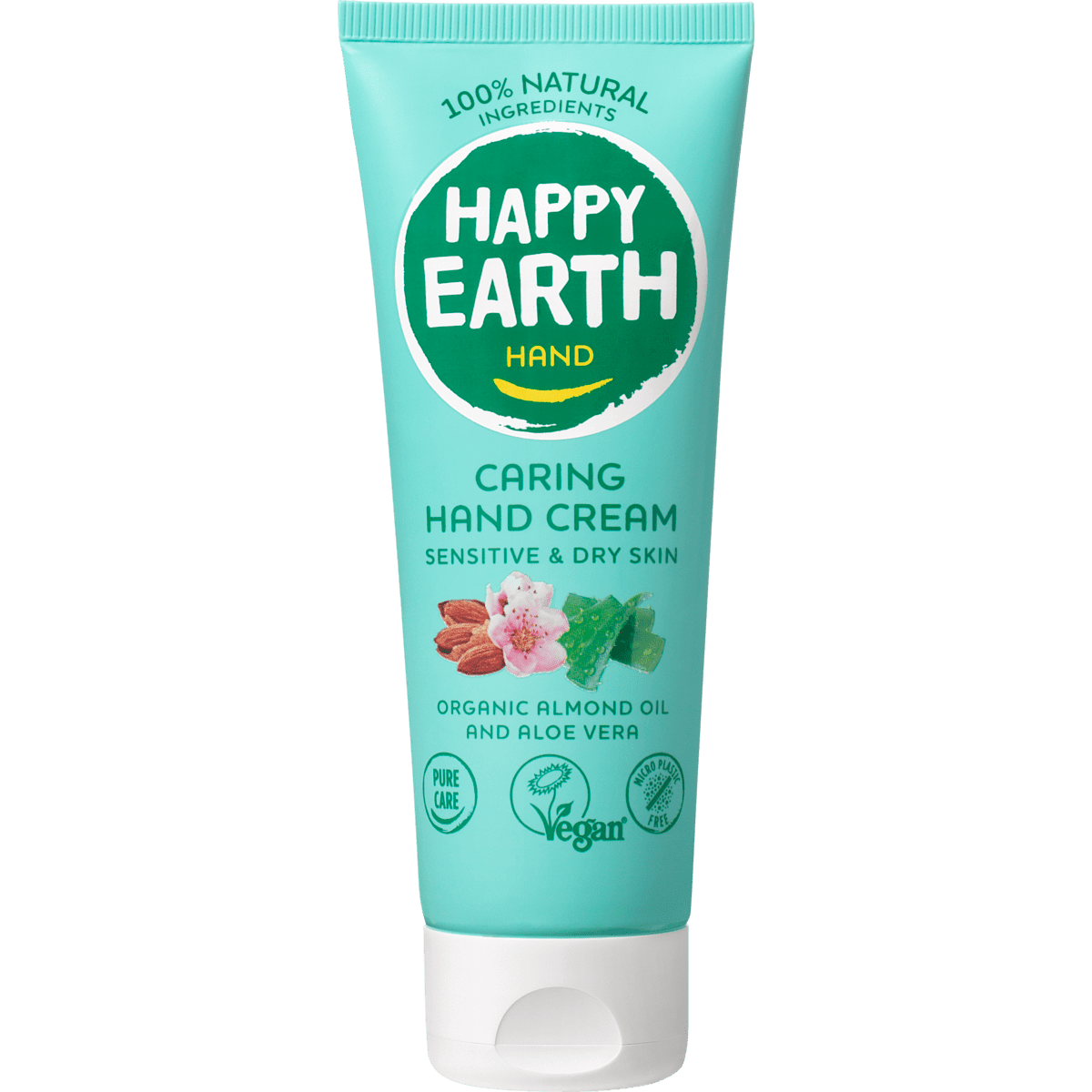 Happy Earth 100% Natuurlijke Caring Handcrème 75 ML