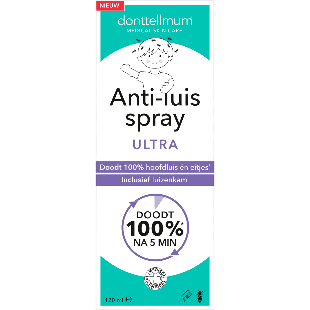 donttellmum Anti-luis Spray Ultra 120 ML
