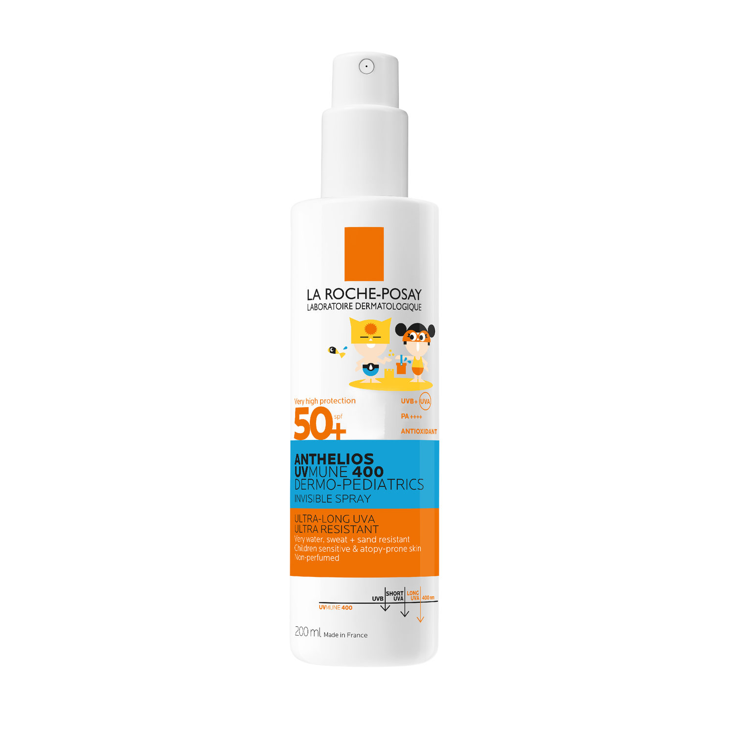 La Roche-Posay Anthelios Kind Zonnebrandspray UVMUNE SPF50+ 200 ML