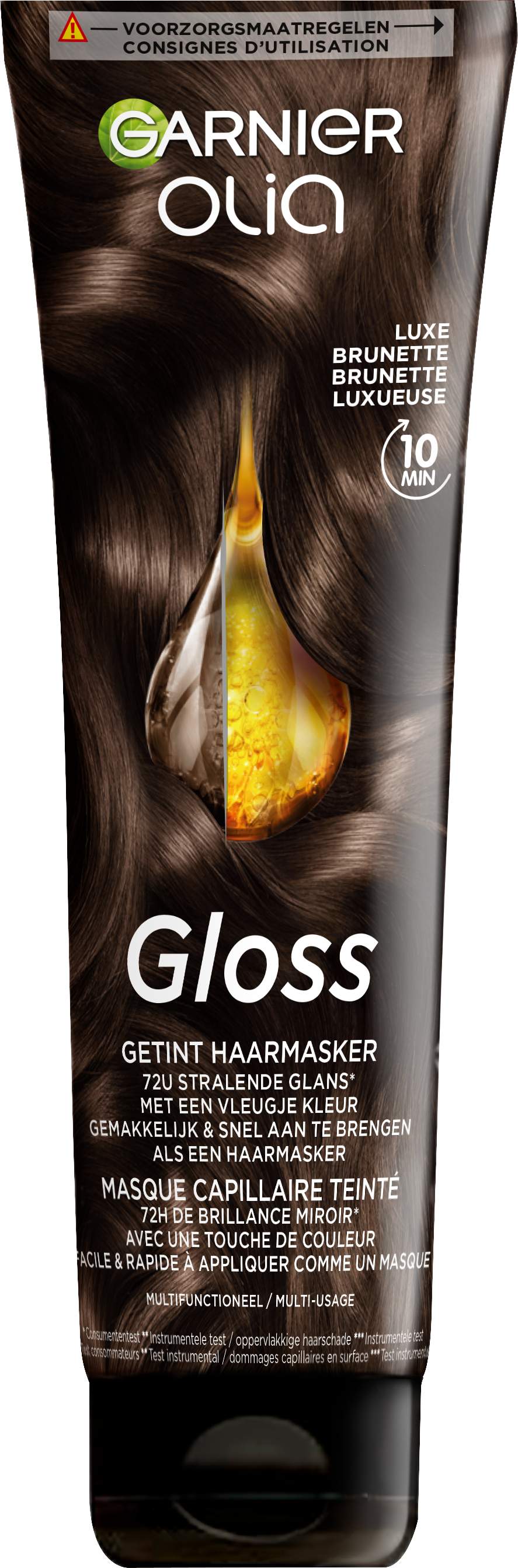 Garnier Olia Gloss Gekleurd haarmasker 3 Luxe Brunette