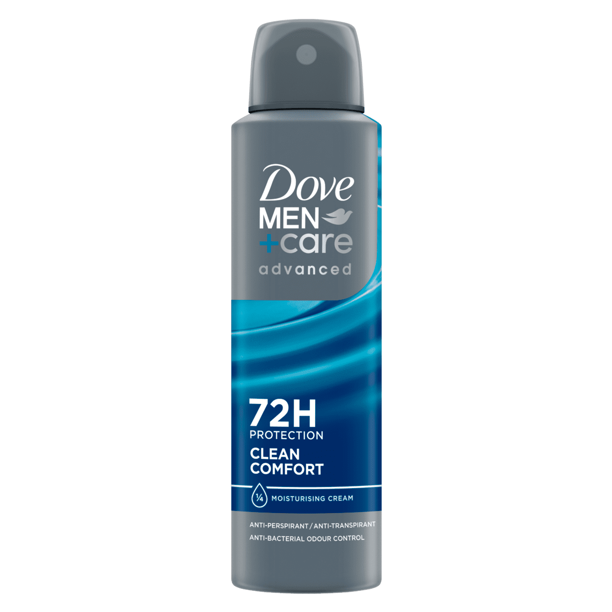 Dove Men+Care Advanced Clean Comfort Anti-Transpirant Deodorant Spray 150 ML