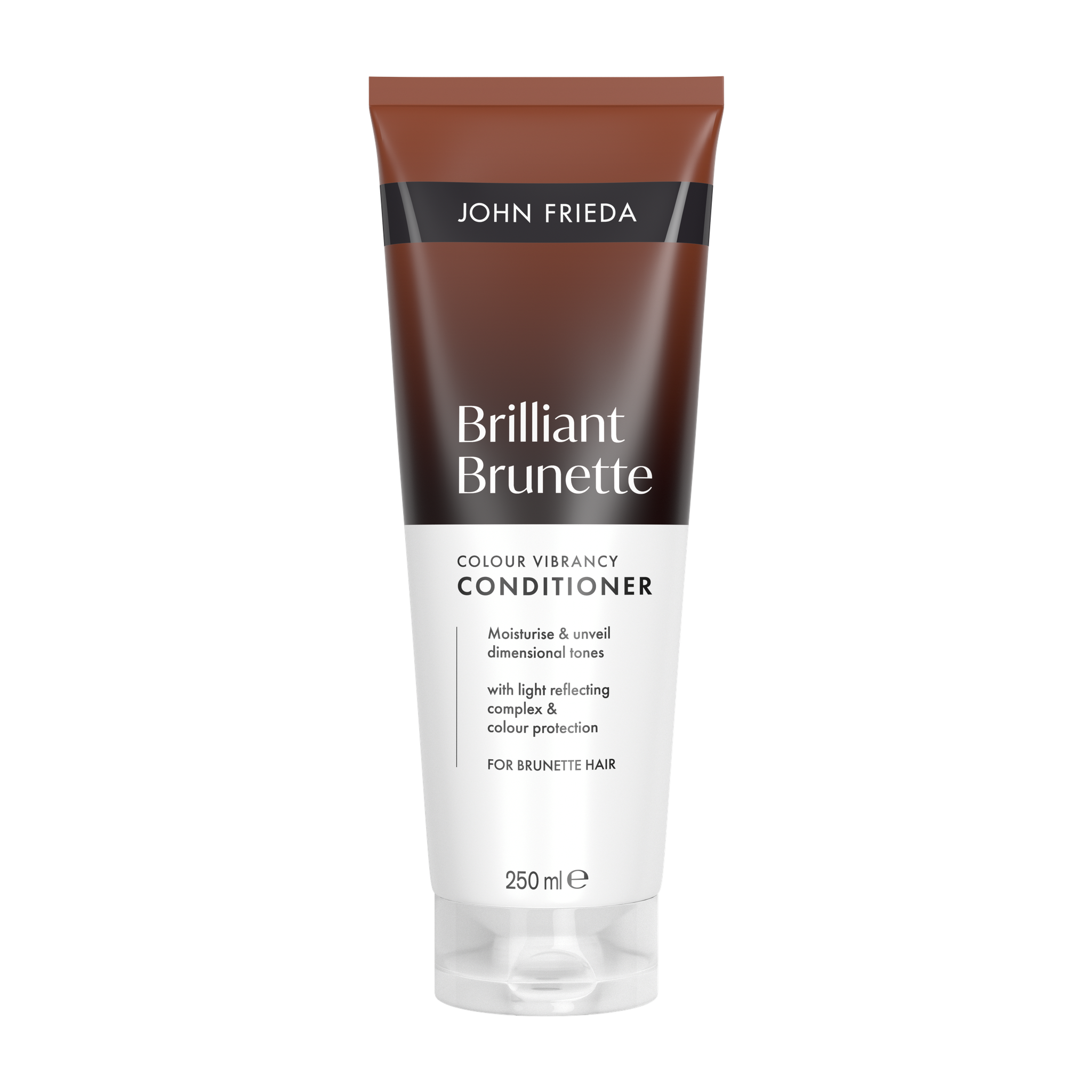 John Frieda Brilliant Brunette Colour Vibrancy Conditioner 250 ML