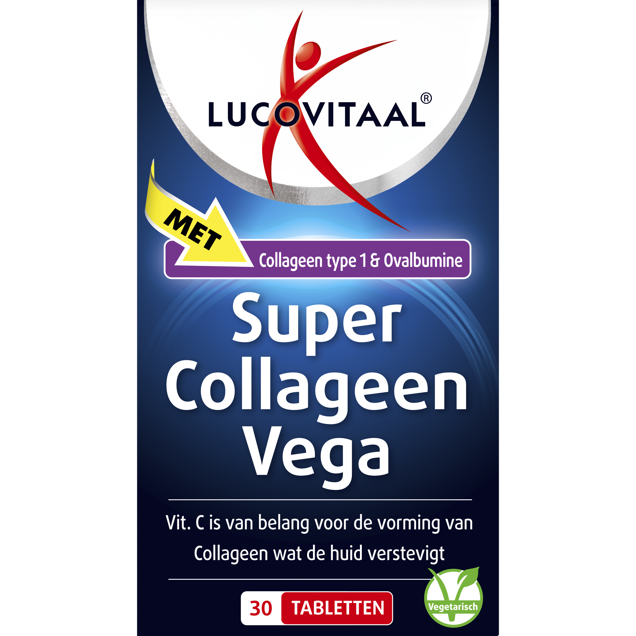 Lucovitaal Collageen Vega Super Tabletten 30 stuks