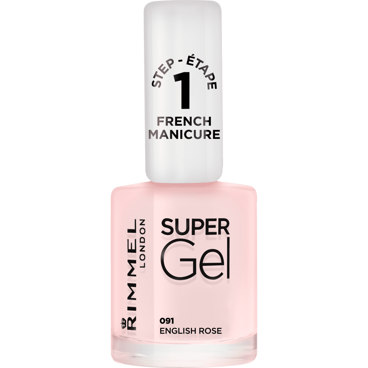 Rimmel London SuperGel Nagellak 091 French Manicure English Rose 8 ML