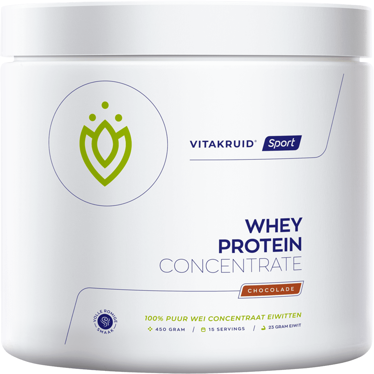 Vitakruid Whey Protein Chocolade 450 gram
