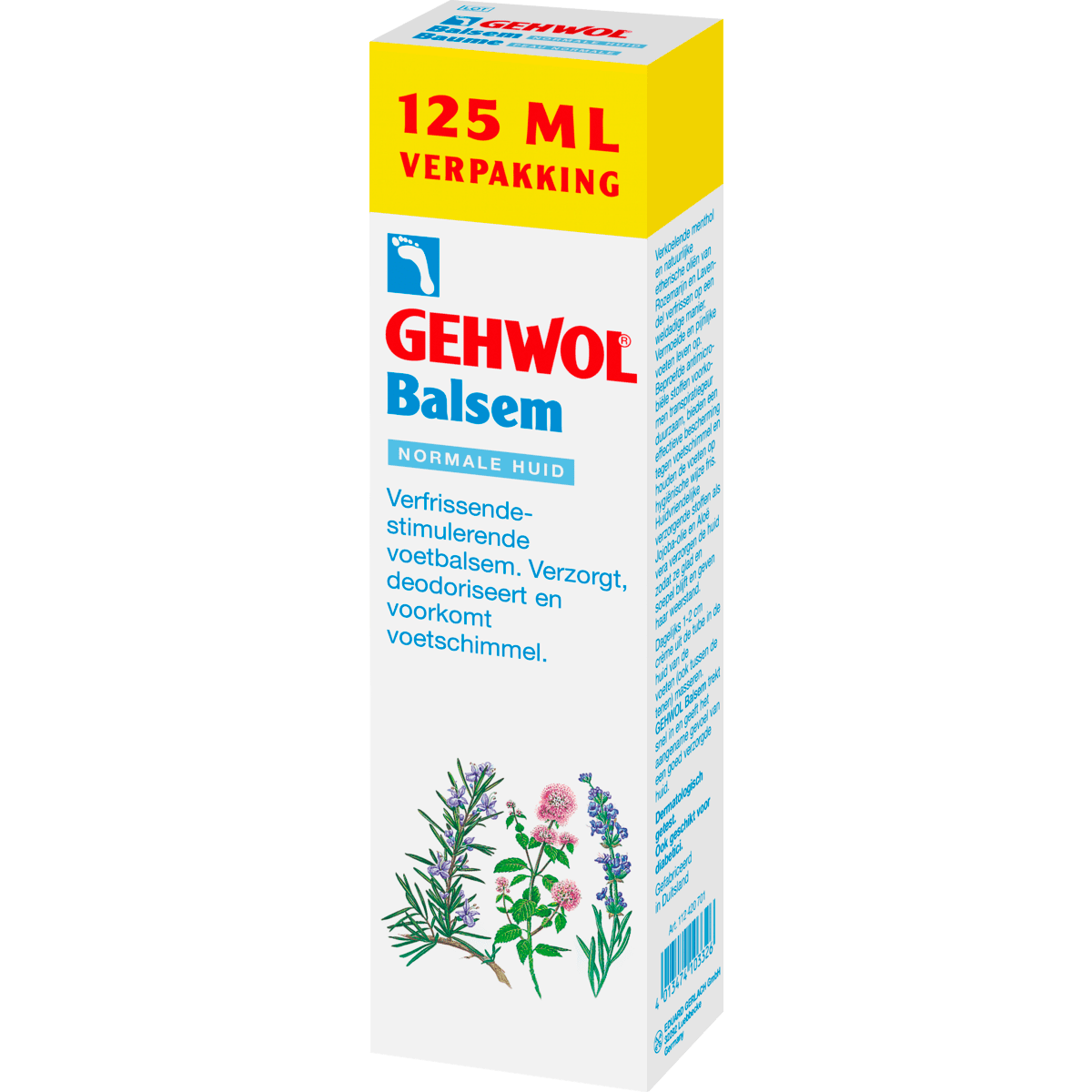 Gehwol Voetbalsem voor de Normale Huid Voetverzorging 125 ML