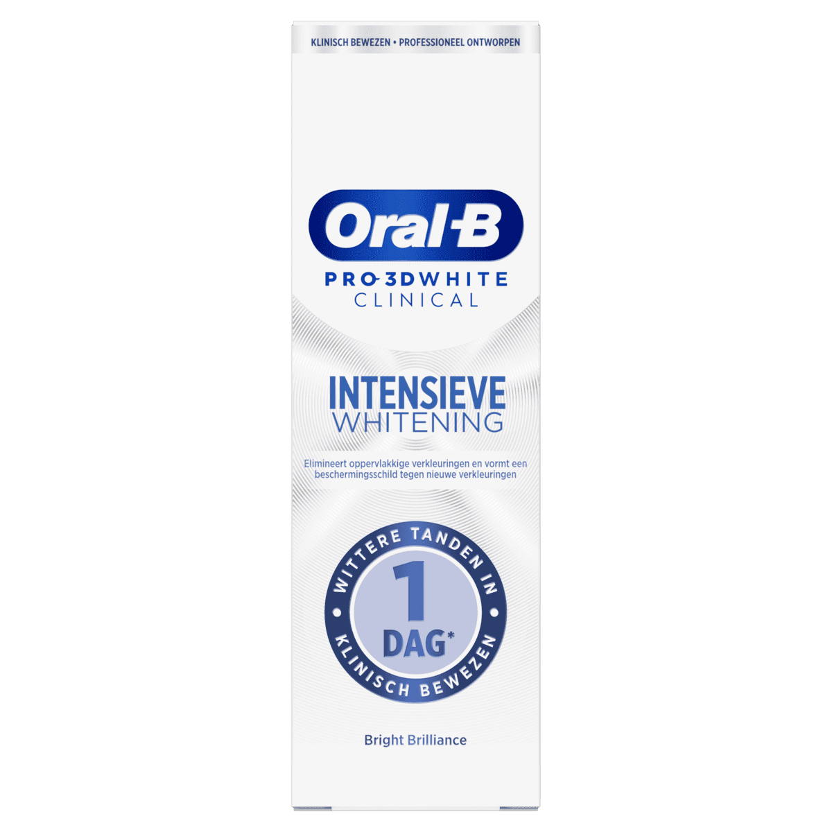 Oral-B Pro 3D White Clinical Intensieve Whitening Tandpasta 75 ML