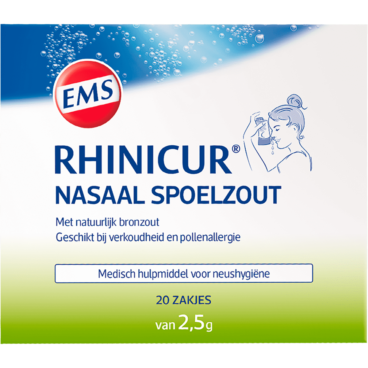 Rhinicur Zoutzakjes Poeder 20 stuks