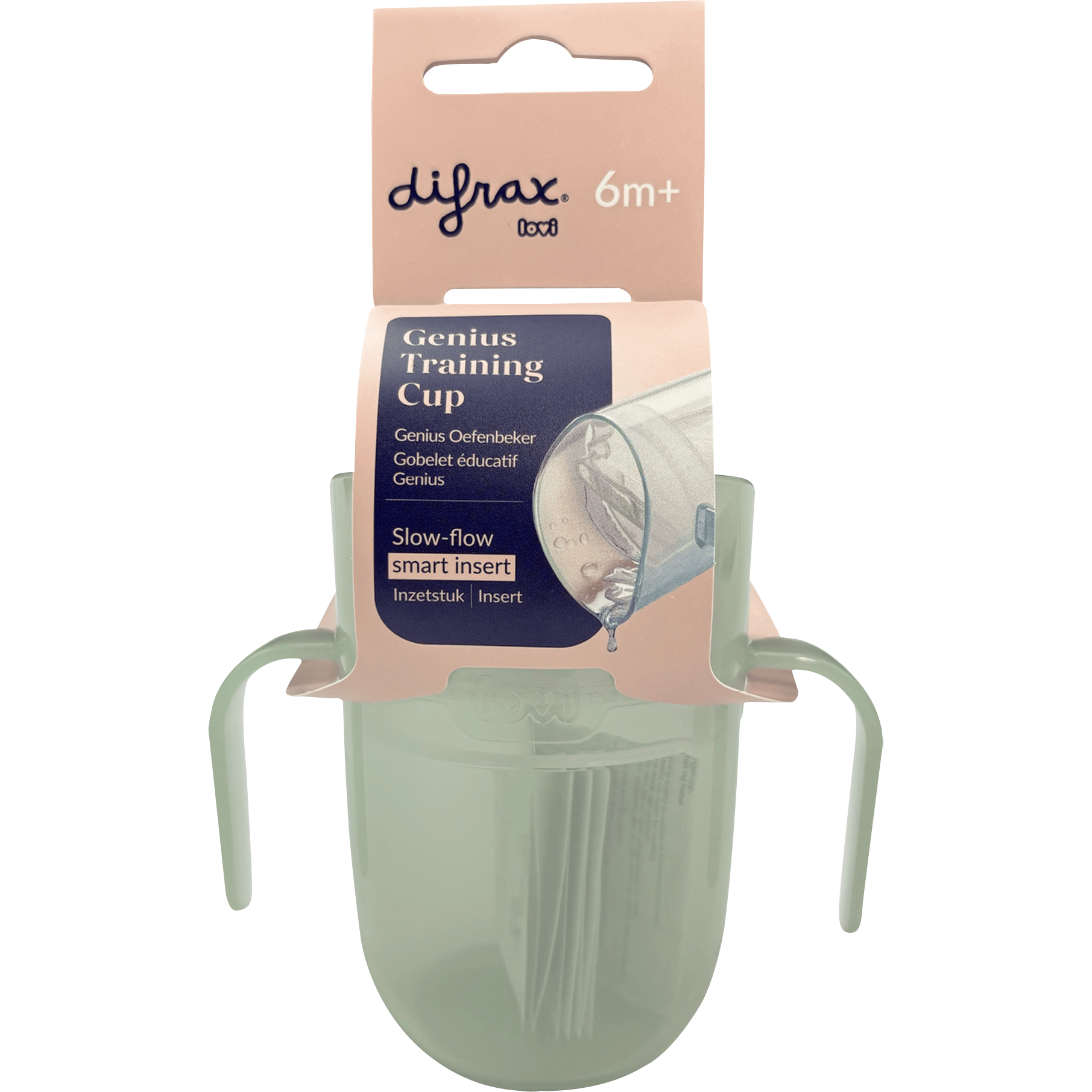 Difrax Genius Oefenbeker Pistachio