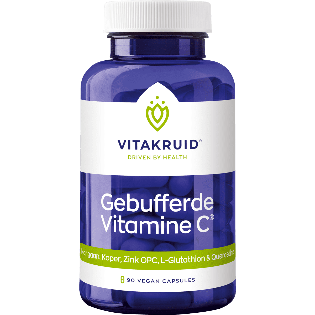 Vitakruid Gebufferde Vitamine C Vegan Capsules 90 stuks
