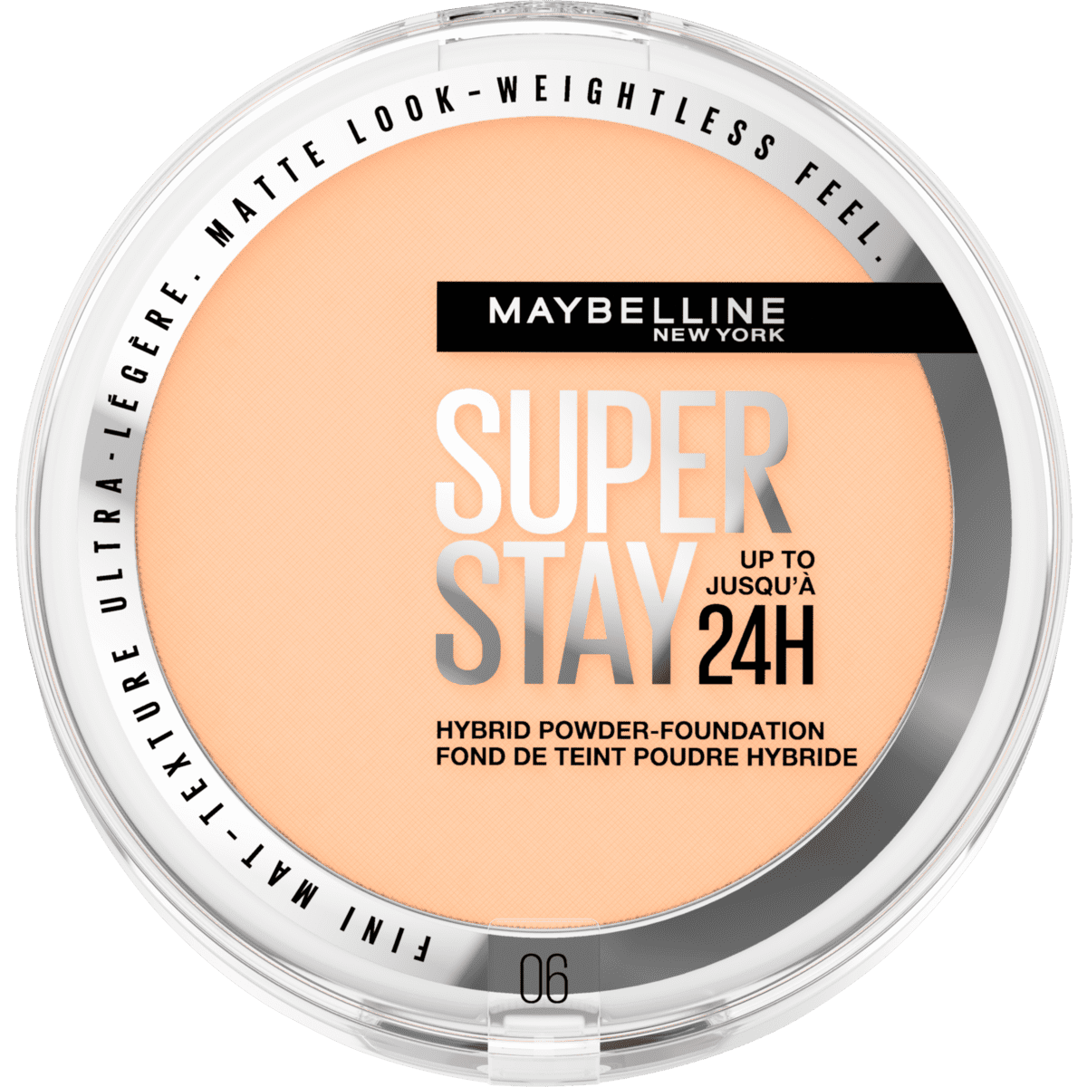 Maybelline New York SuperStay 24H Hybrid Powder Foundation 06