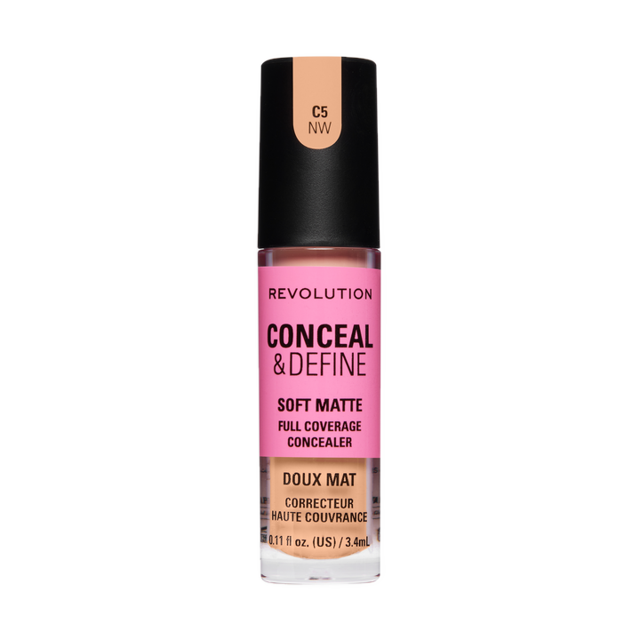 Revolution Conceal And Define Full Coverage Concealer C5Nw