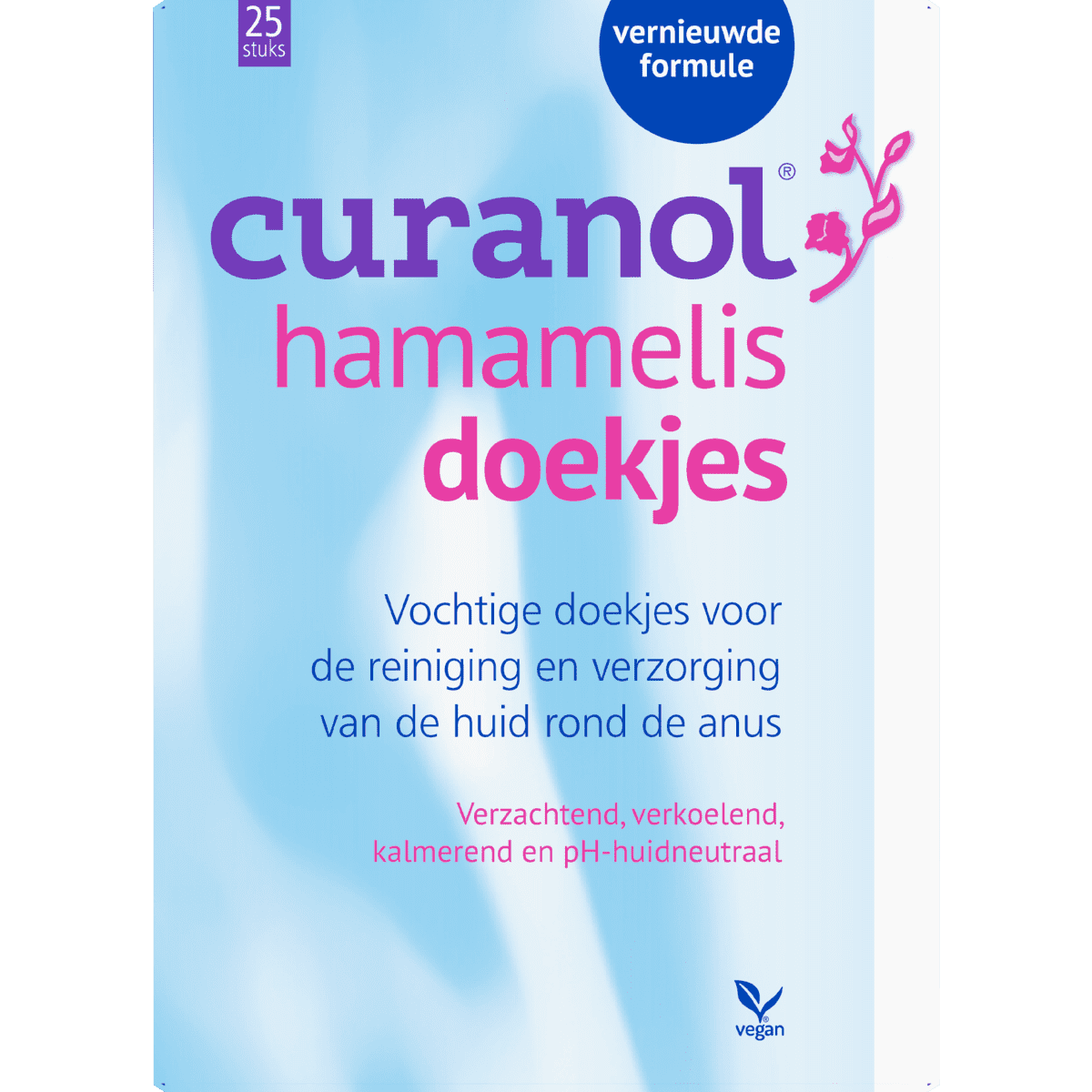 Curanol Hamamelis Doekjes 25 stuks