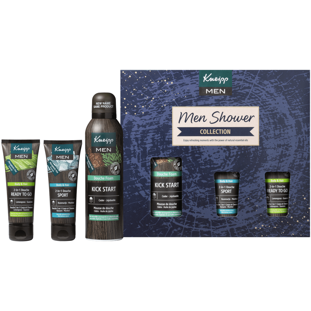 Kneipp Luxe Geschenkset Douche For Men 3 EA Etos