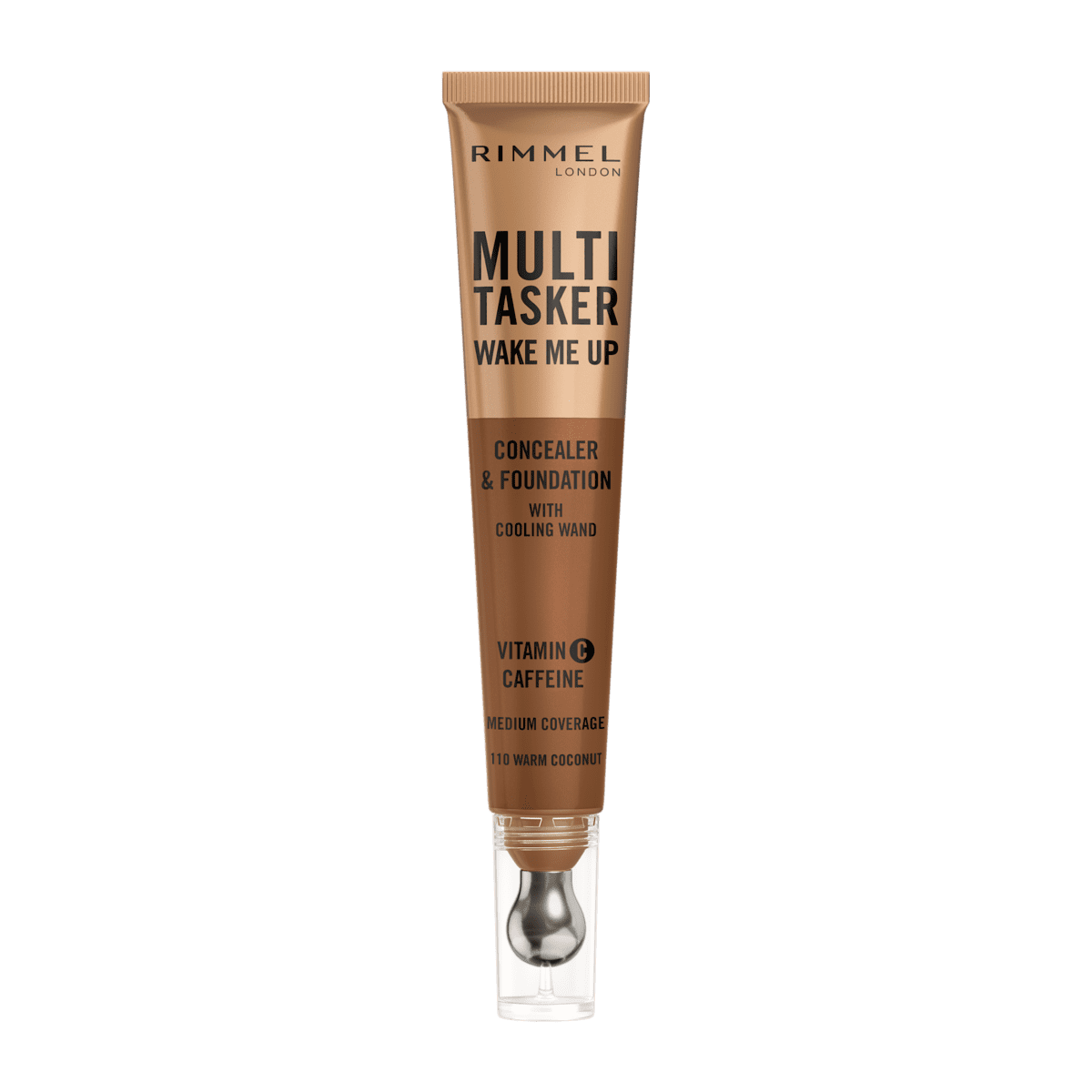 Rimmel London Multi-Tasker Wake Me Up Concealer Foundation 110 Warm Coconut
