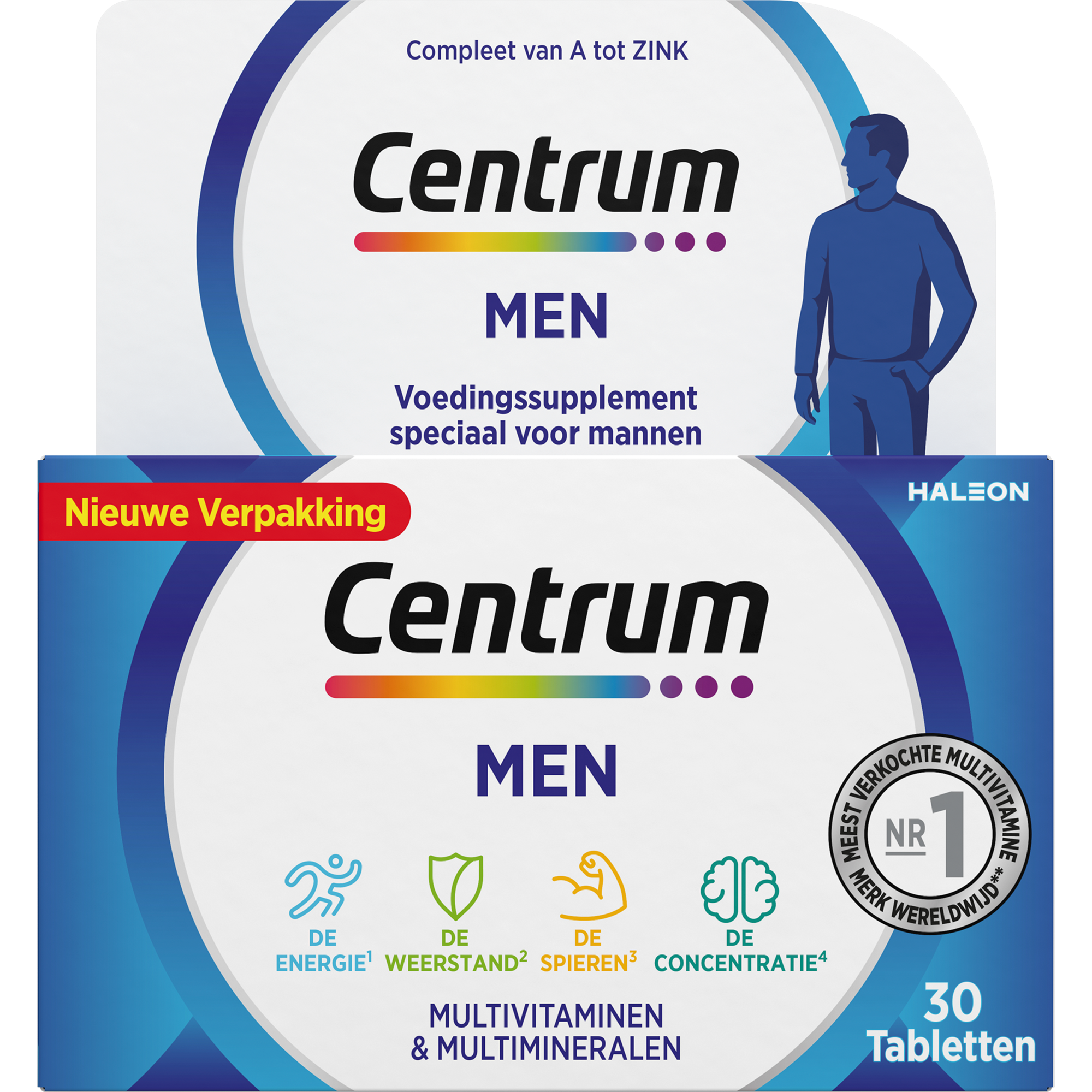Centrum Men Multivitaminen Tabletten 30 stuks