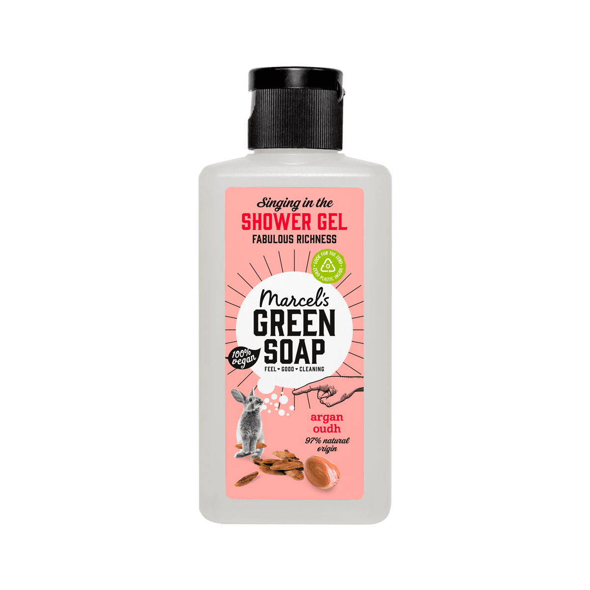 Marcel's Green Soap Argan & Oudh Douchegell Mini 100 ML