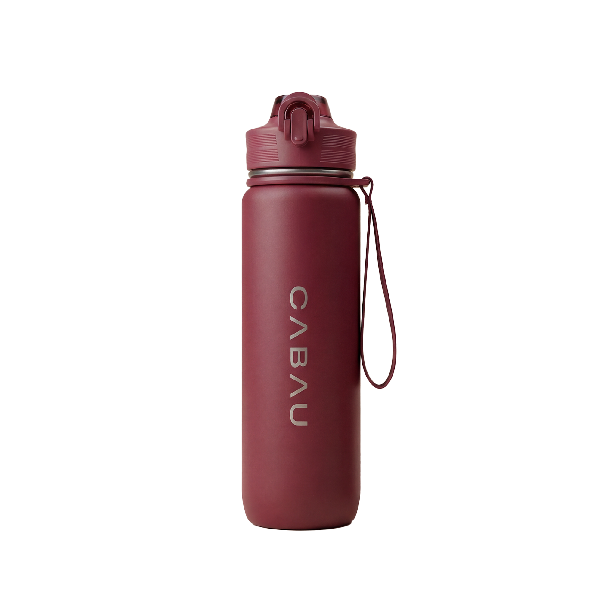 Cabau Lifestyle Bloom Bottle Stainless Steel - Cherry