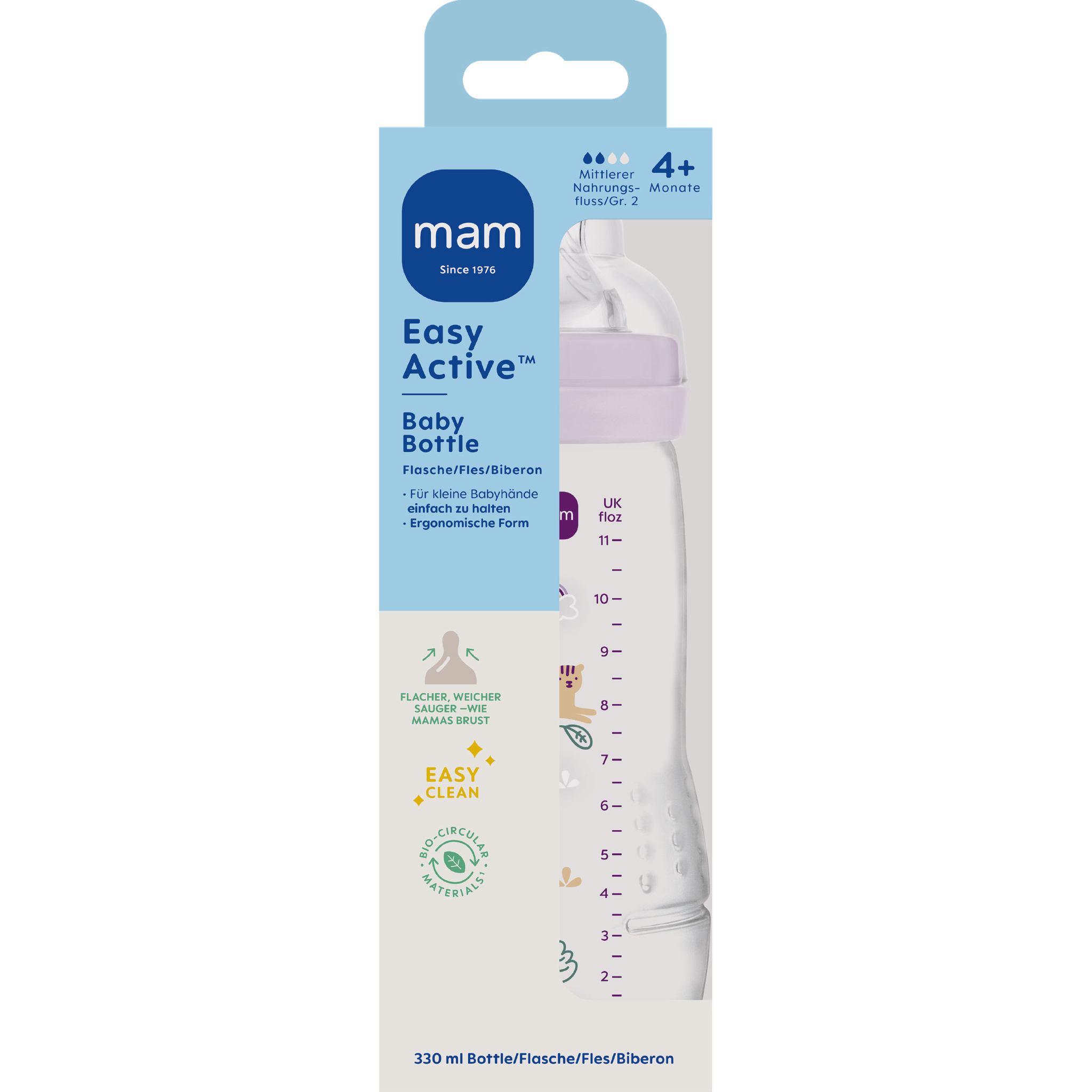 MAM Easy Active Babyfles Lila 330 ML