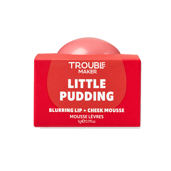 Trouble Maker Little Pudding Blurring Lip + Cheek Mousse Kimmi Coral Pink