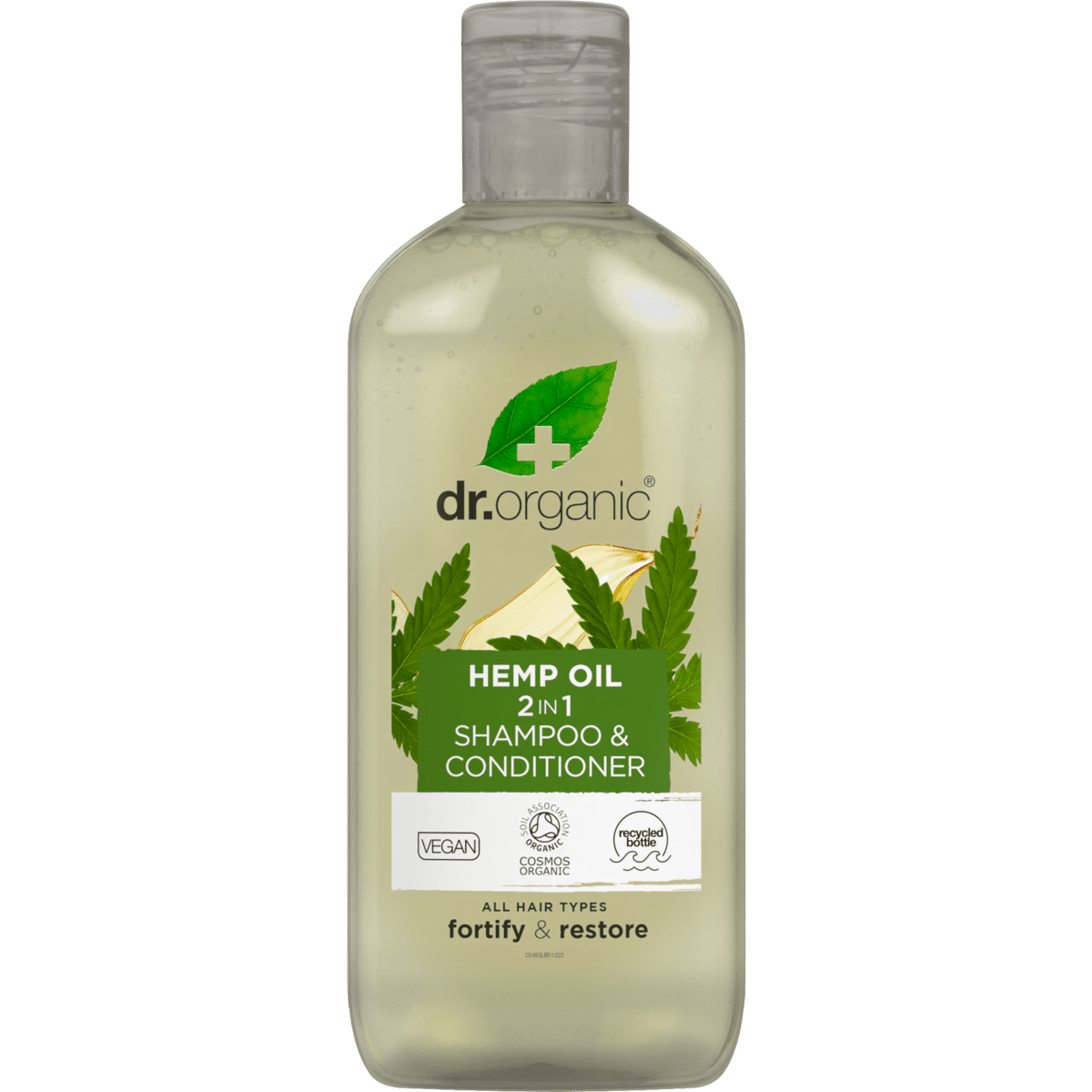 Dr. Organic Hemp Oil 2 In 1 Shampoo & Conditioner 265 ML