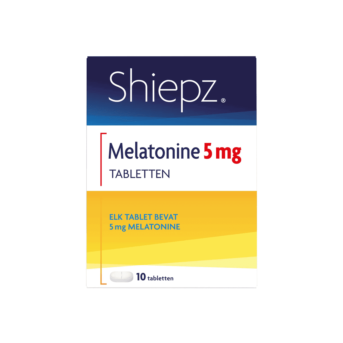Shiepz Melatonine 5 MG Tabletten 10 stuks