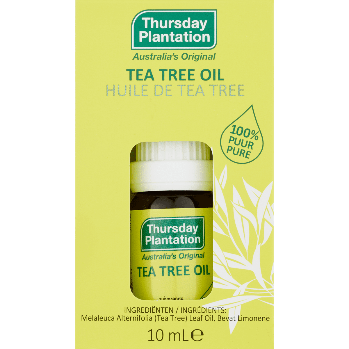 informeel cruise Pionier Thursday Plantation Tea Tree Oil 10 ML | Etos