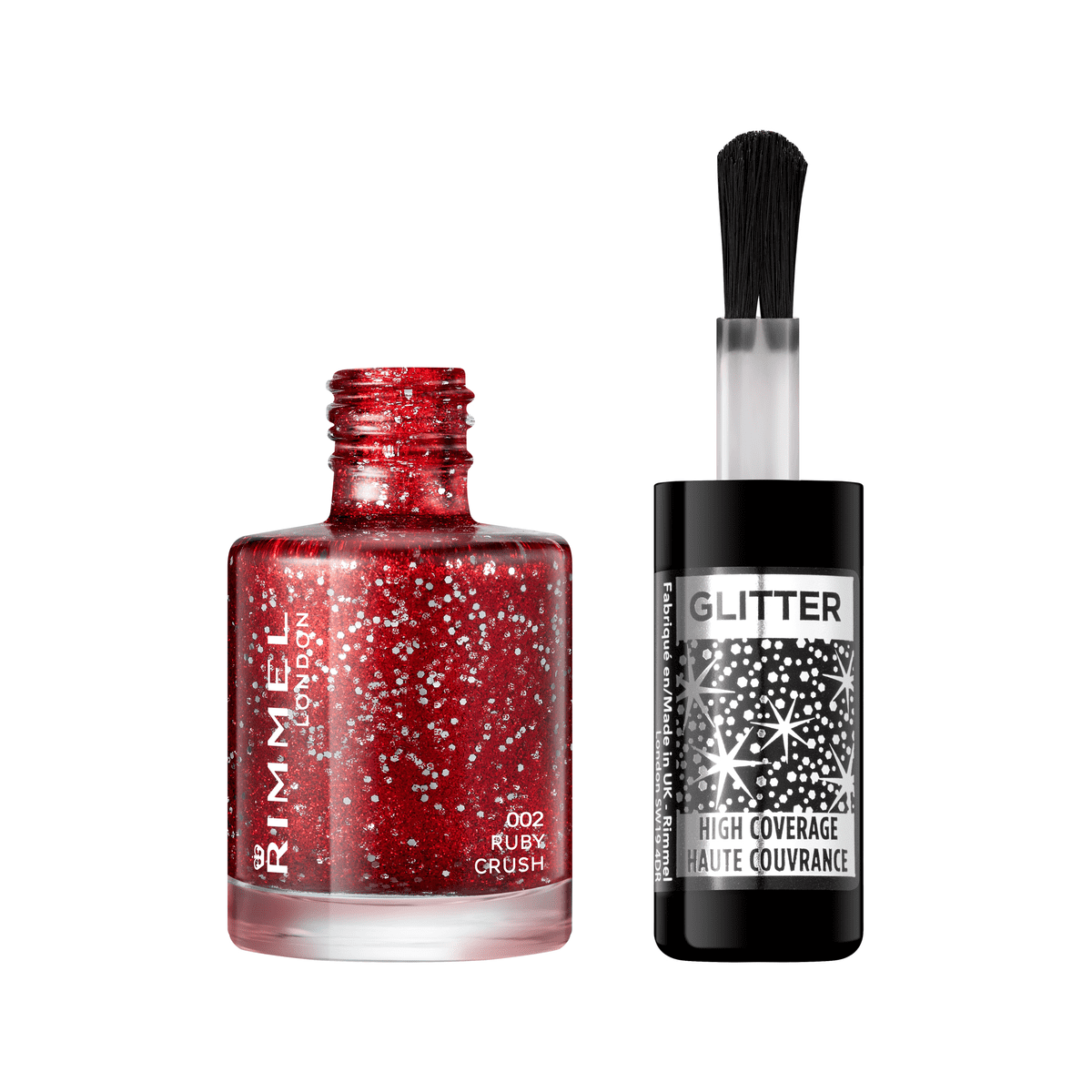 Rimmel Nail Effects Top Coat Ruby Crush 002 8 ML 1 EA Etos