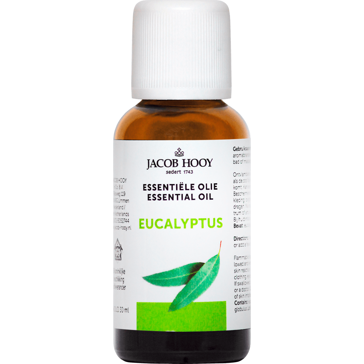 Jacob Hooy Essentiële Olie Eucalyptus 30 ML