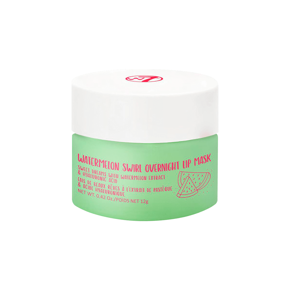 W7 Overnight Lip Mask Watermelon Swirl