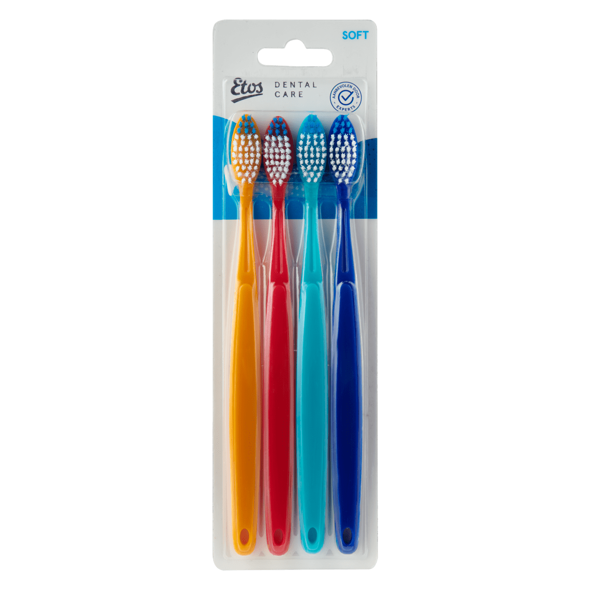 Etos Soft Tandenborstels 4 stuks
