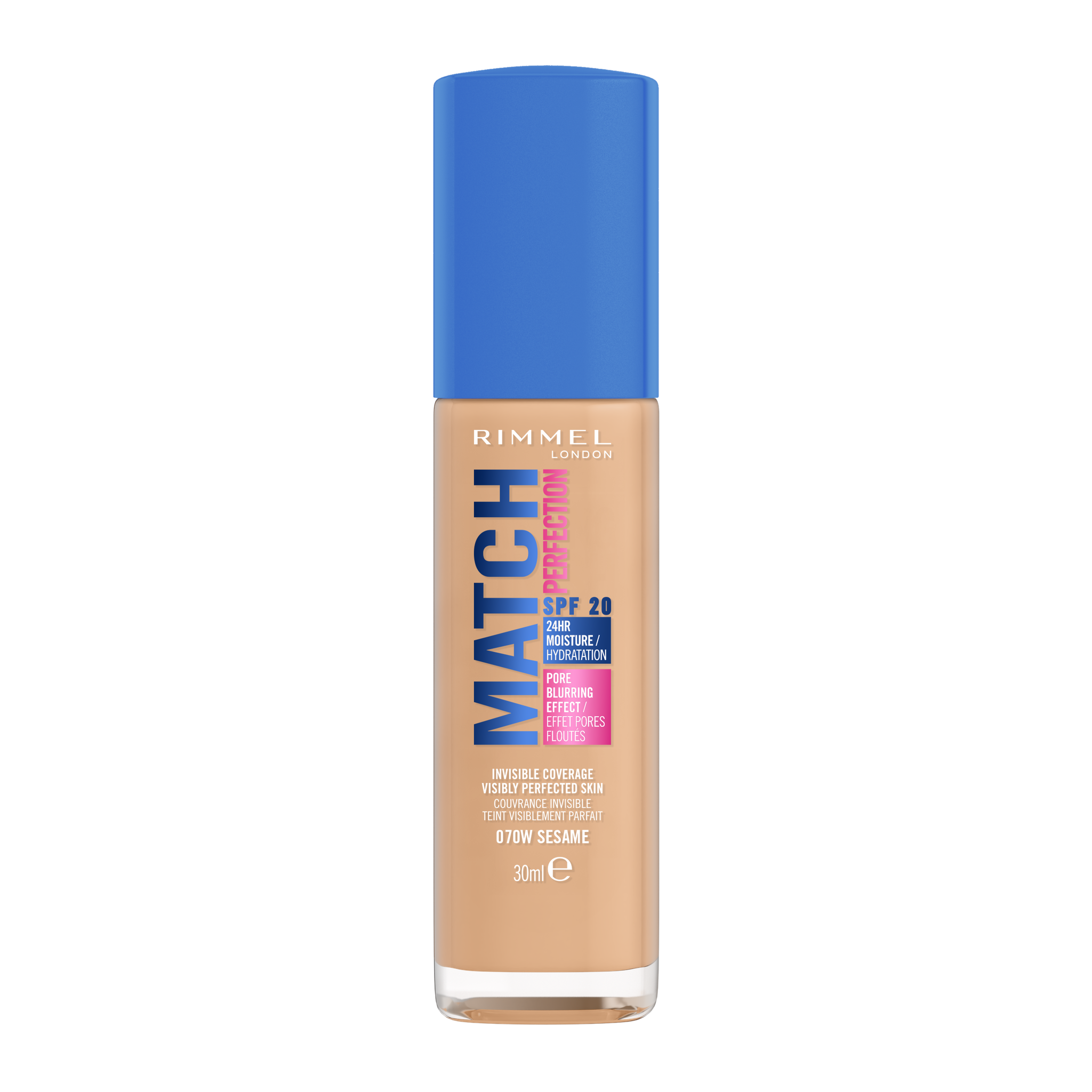 Rimmel Match Perfection Foundation 070W Sesame 30 Ml