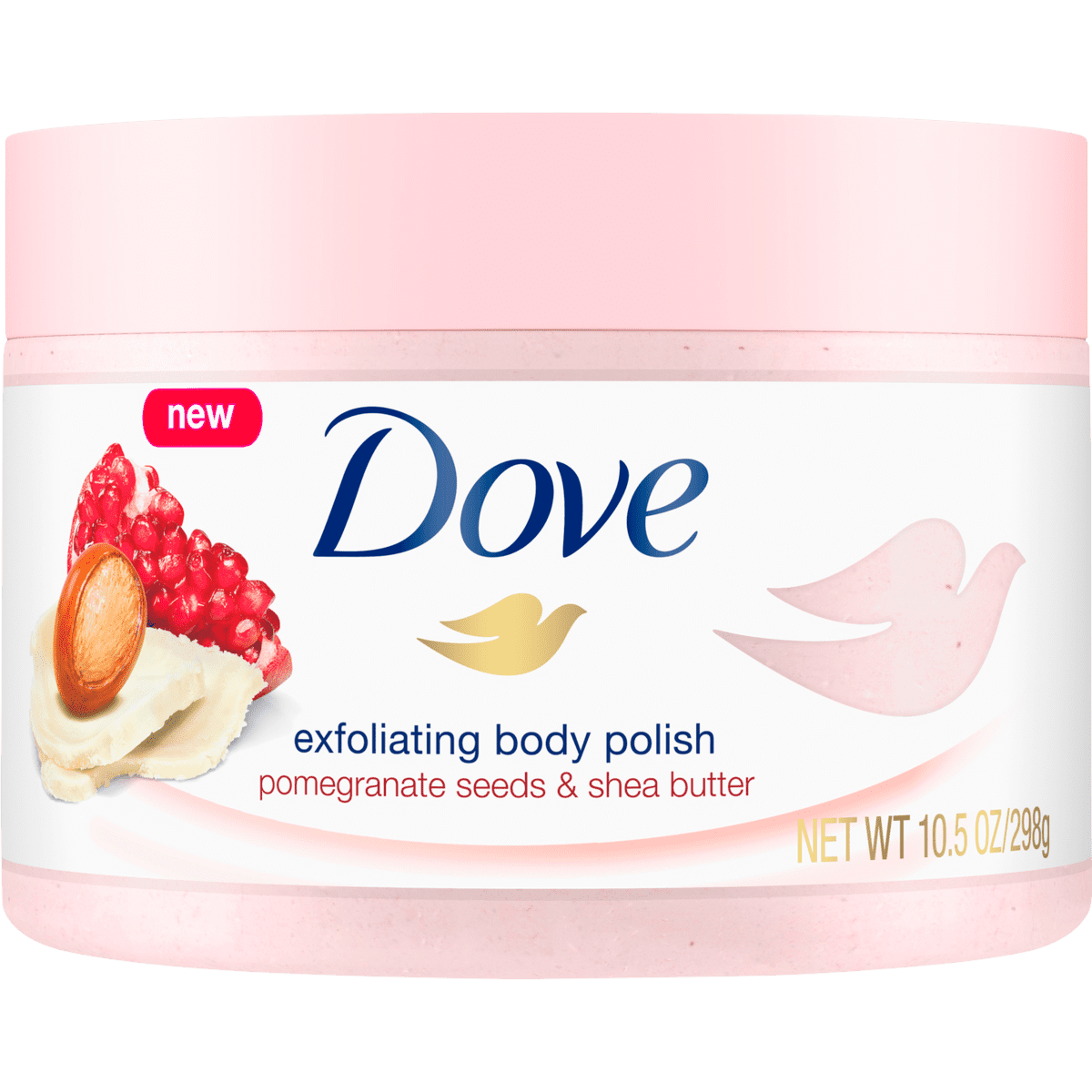 Dove Pomegranate & Shea butter Bodyscrub 225 ML