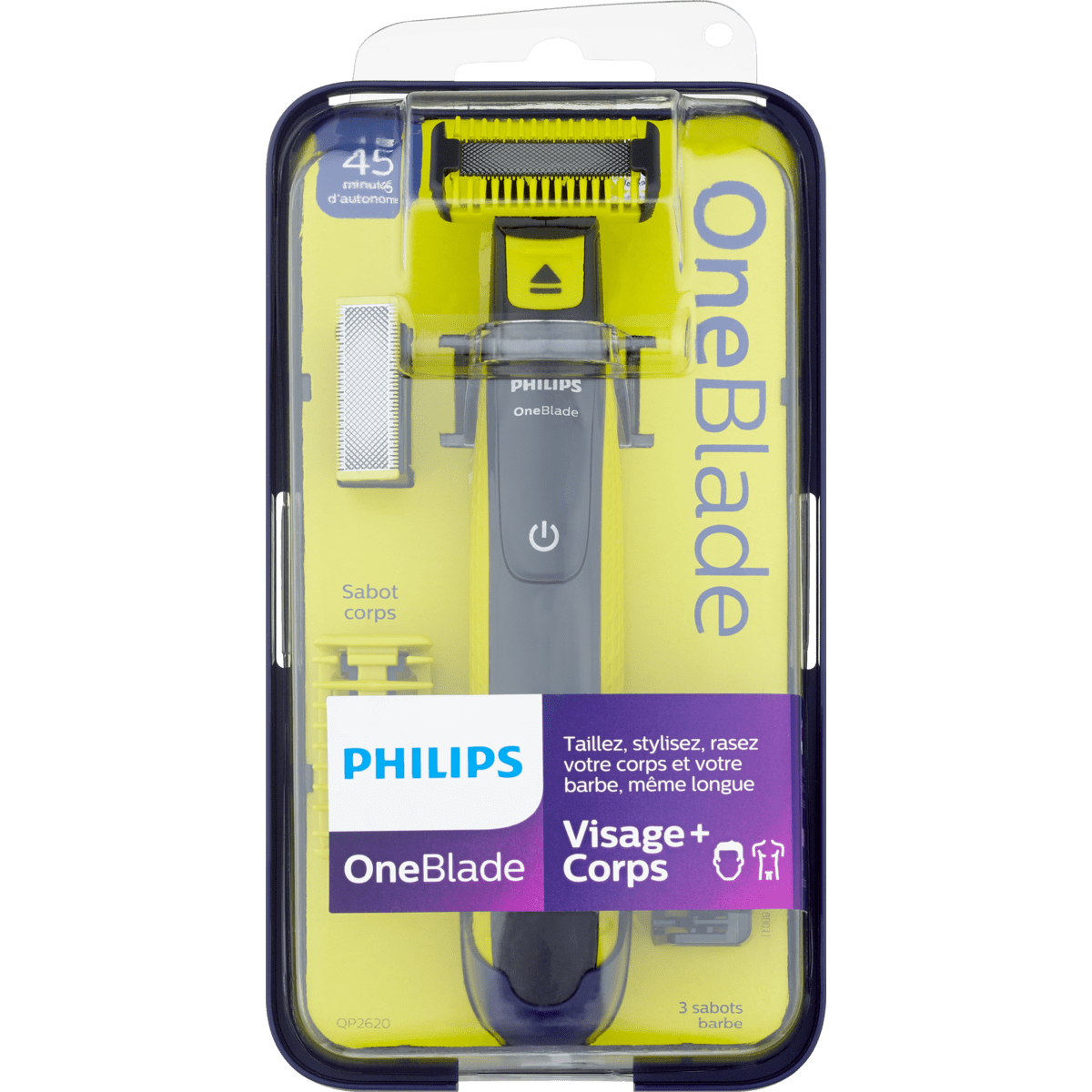 Philips OneBlade Face + Body Hybride Styler QP2620/20 1 EA Etos