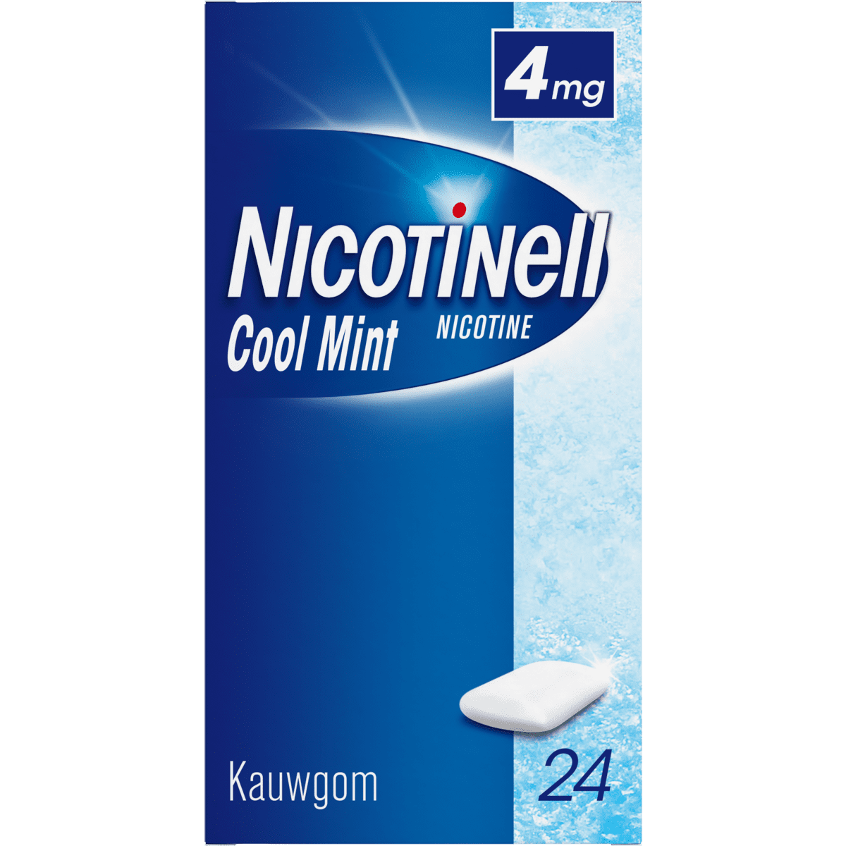 Nicotinell Kauwgom Coolmint 4 MG 24 stuks