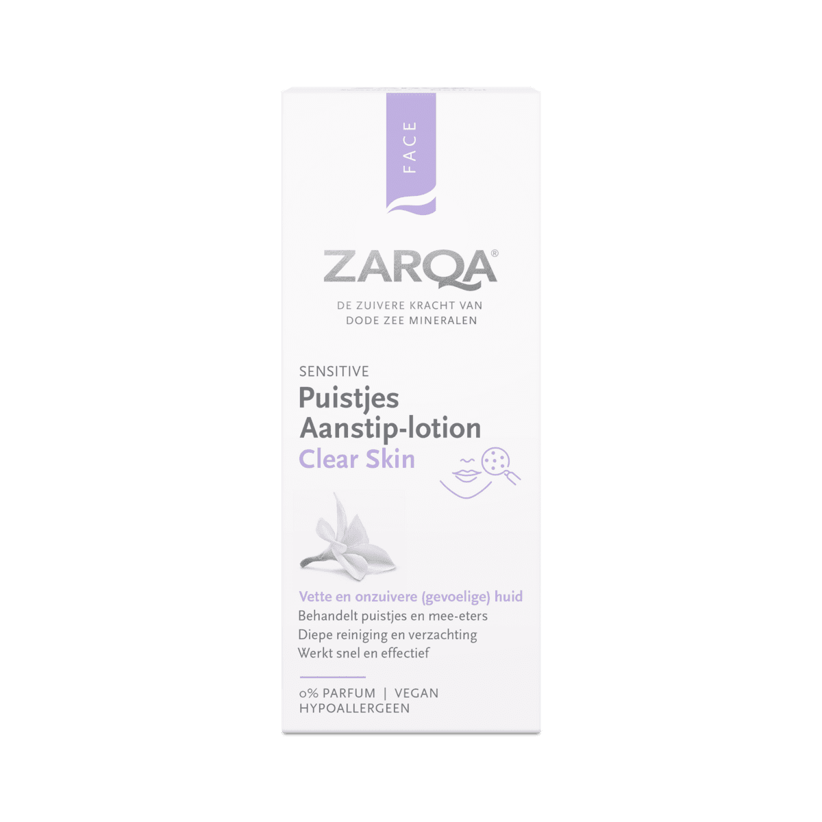 ZARQA Clear Skin Puistjes Aanstiplotion 20 ML