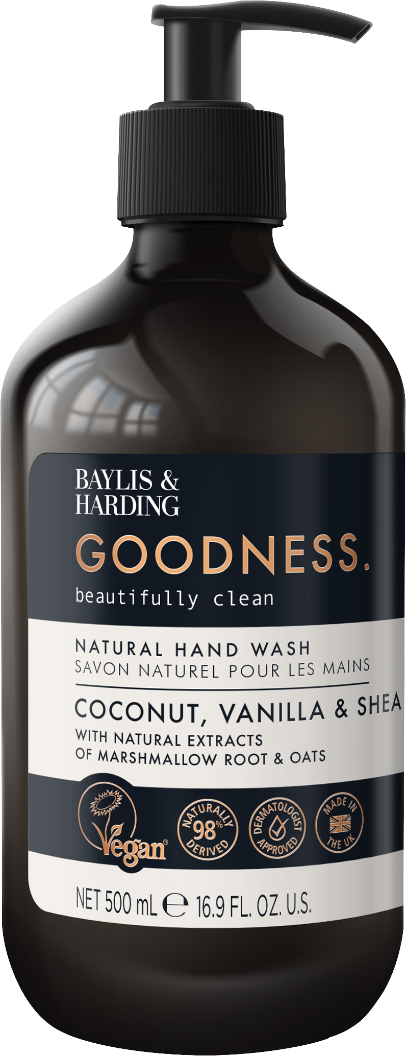 Baylis & Harding Goodness Coconut, Vanilla & Shea Handzeep 500 ML