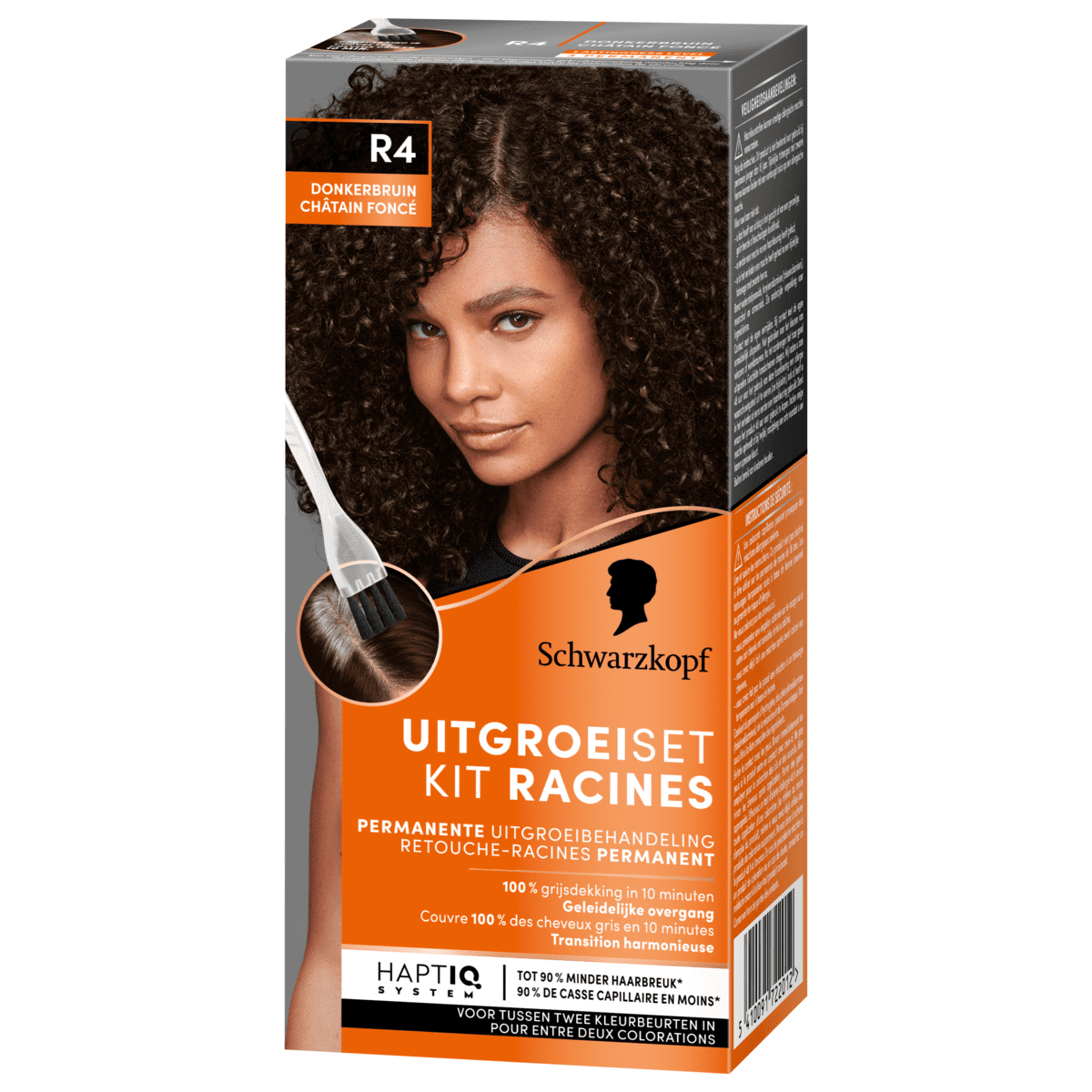 Schwarzkopf Permanent Color Uitgroeiset R4 Donkerbruin