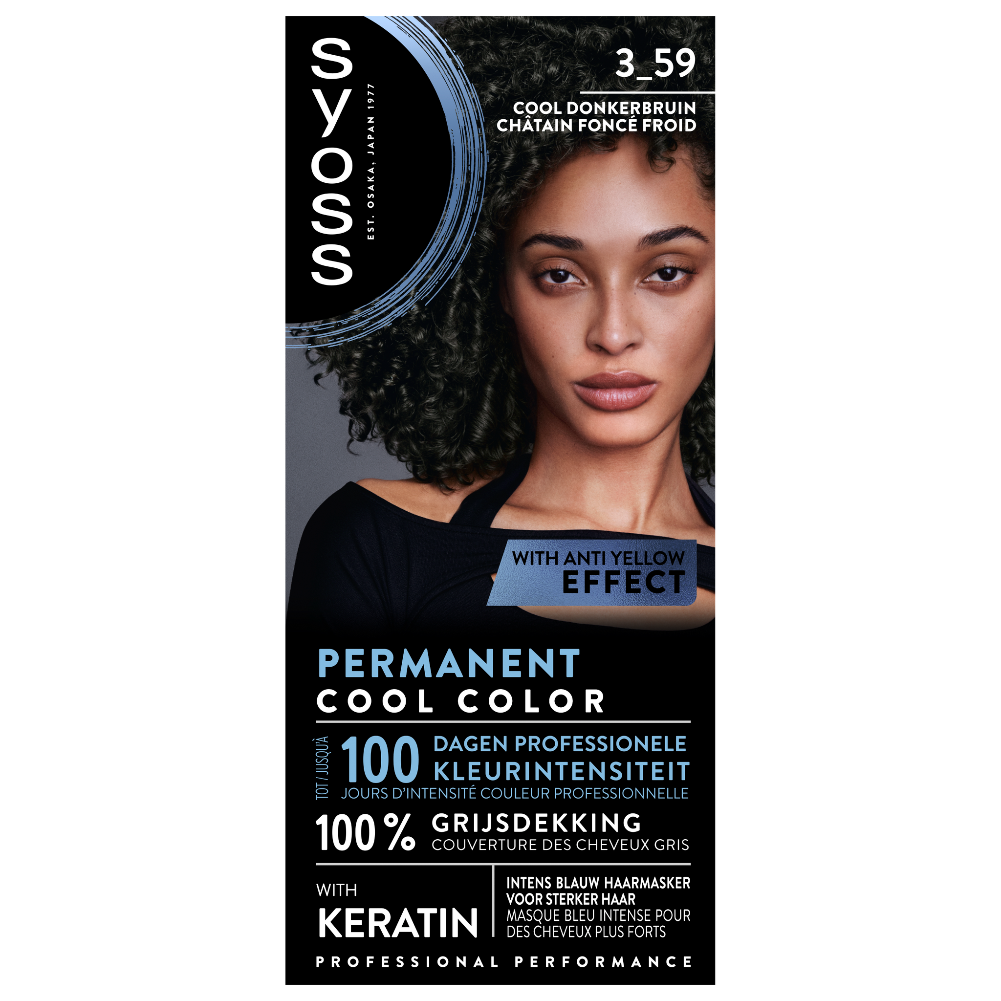 Syoss Haarverf 3-59 Cool Donkerbruin