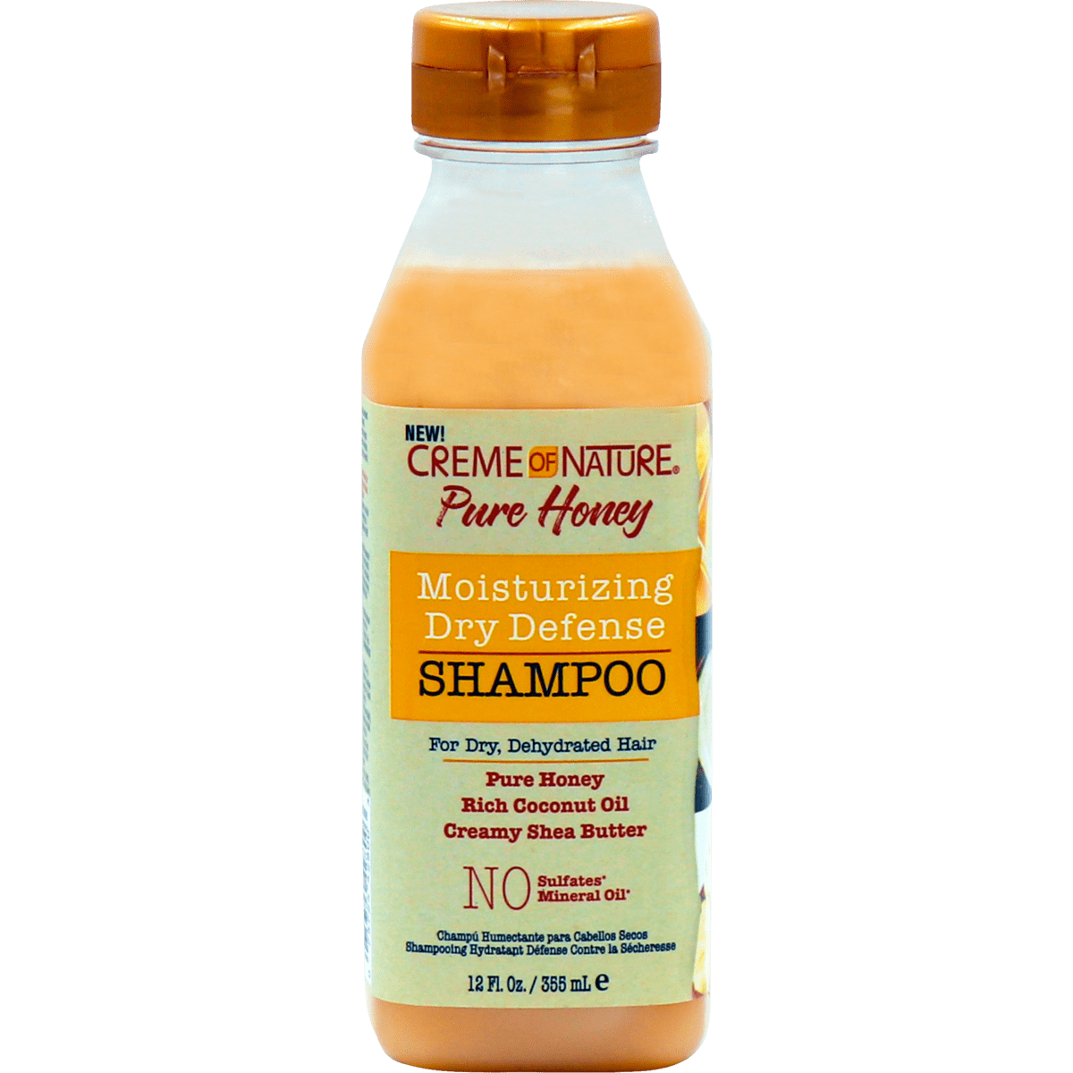 Creme Of Nature Pure Honey Moisturizing Dry Defense Shampoo 236 ML Etos