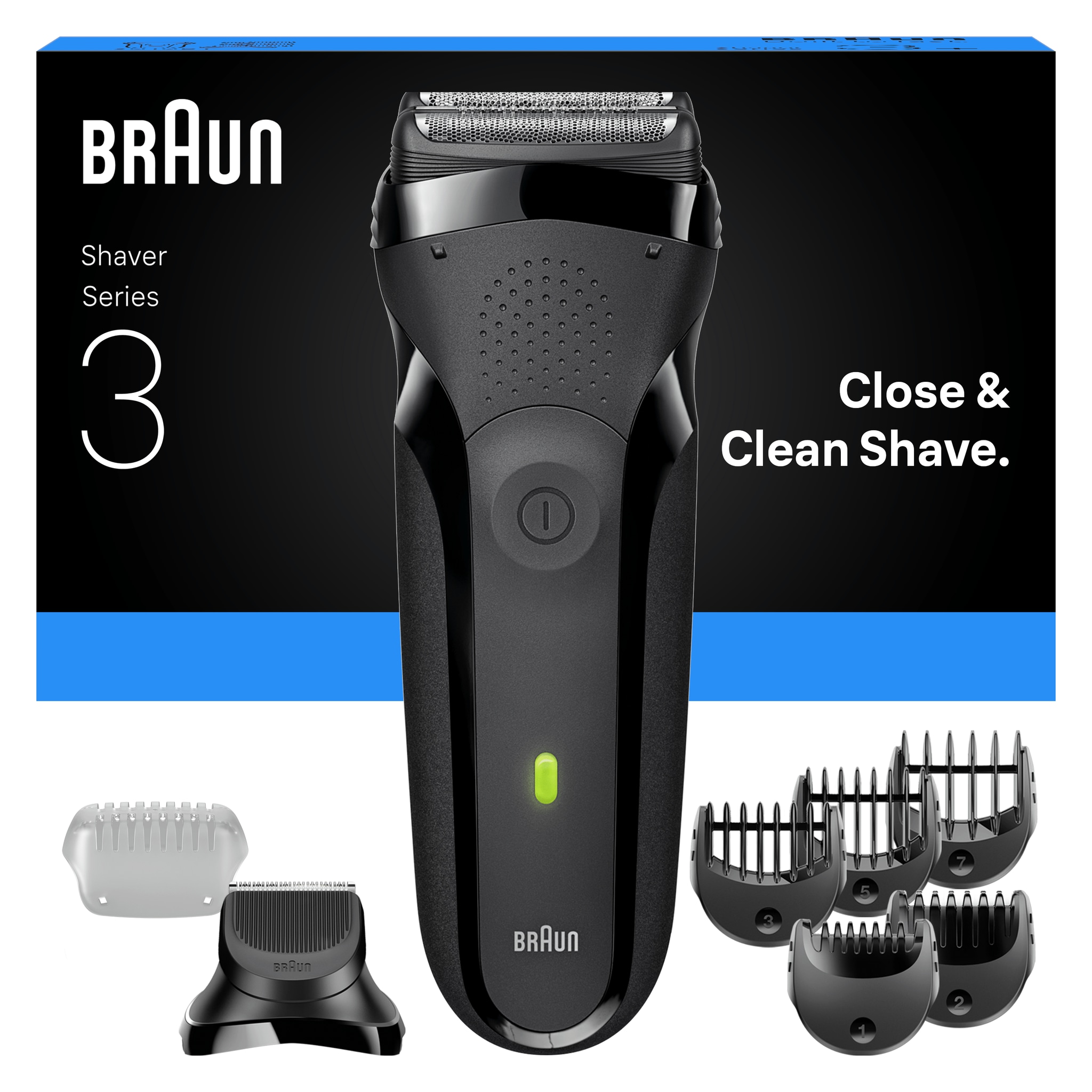 Braun Series 3 Elektrisch Scheerapparaat 300BT