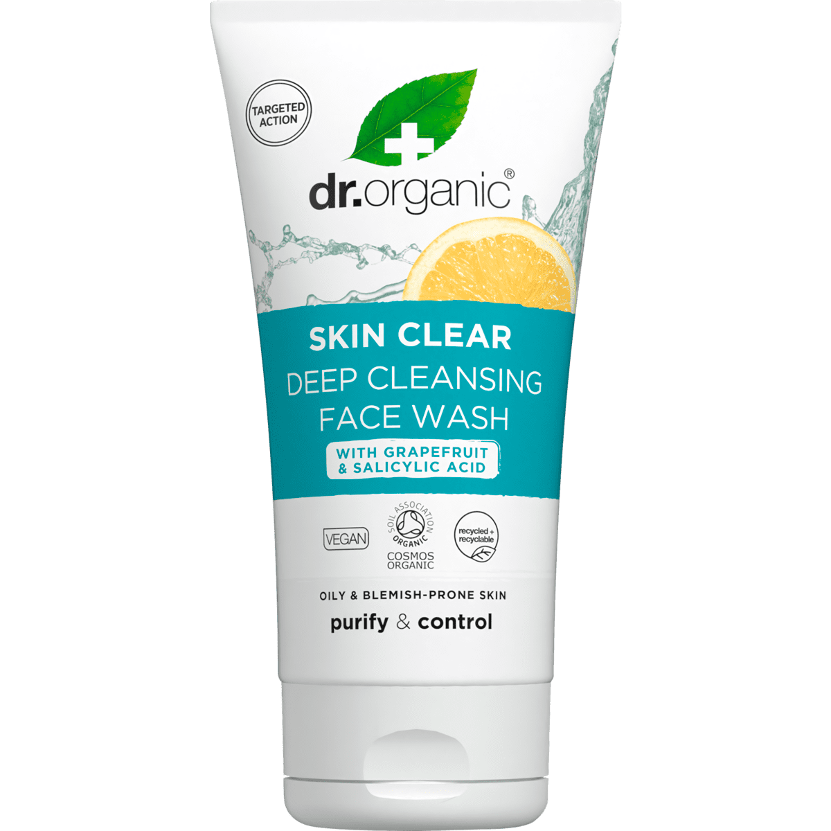 Dr. Organic Skin Clear Face Wash 125 ML