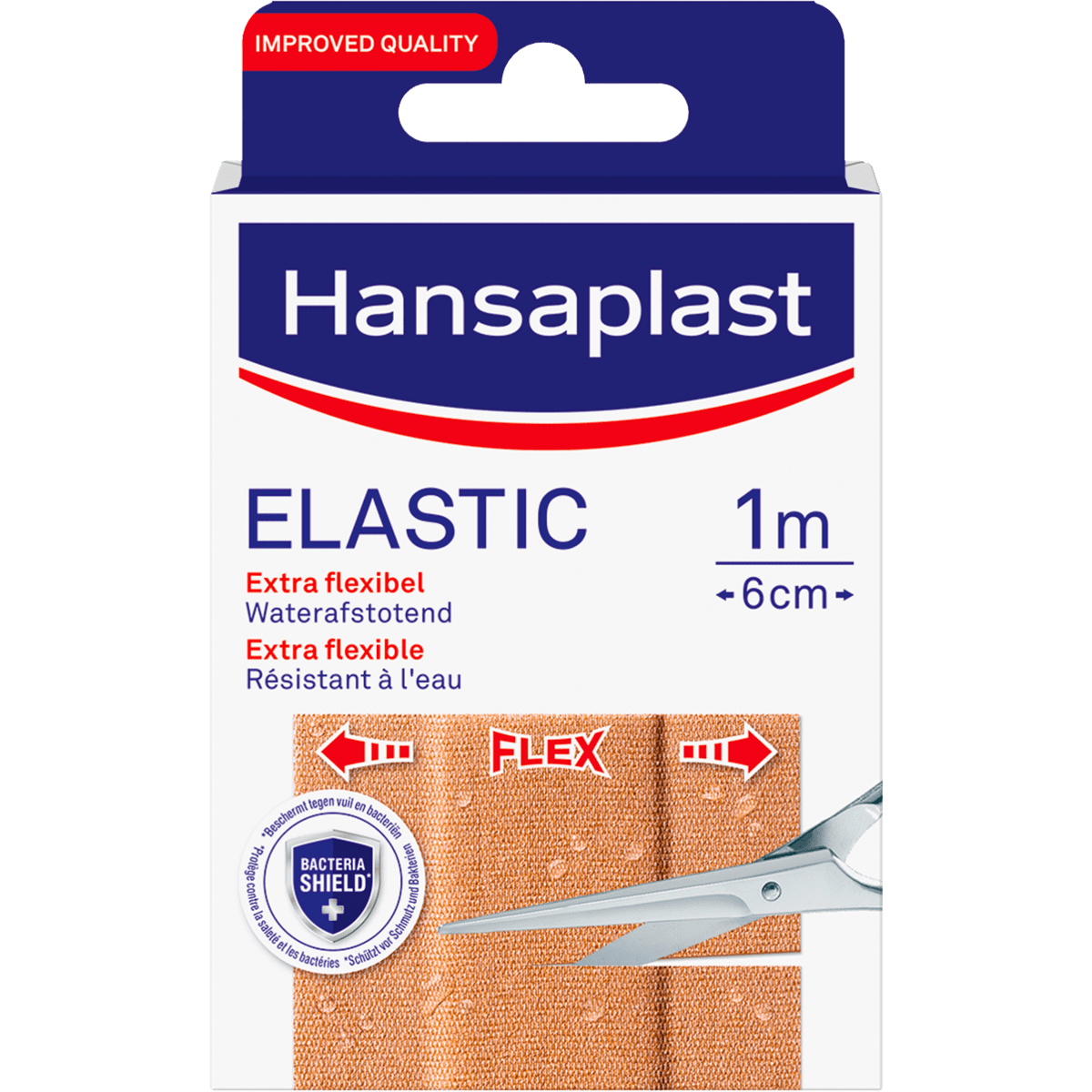 Hansaplast Elastic Pleister 1 M x 6 CM