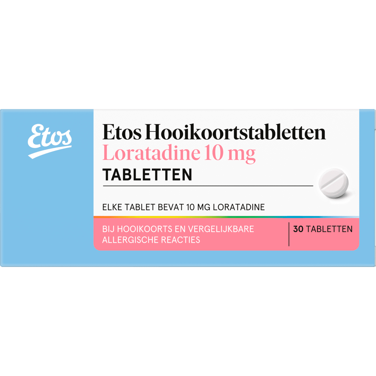 Etos Hooikoortstabletten Loratadine 10 MG 30 stuks