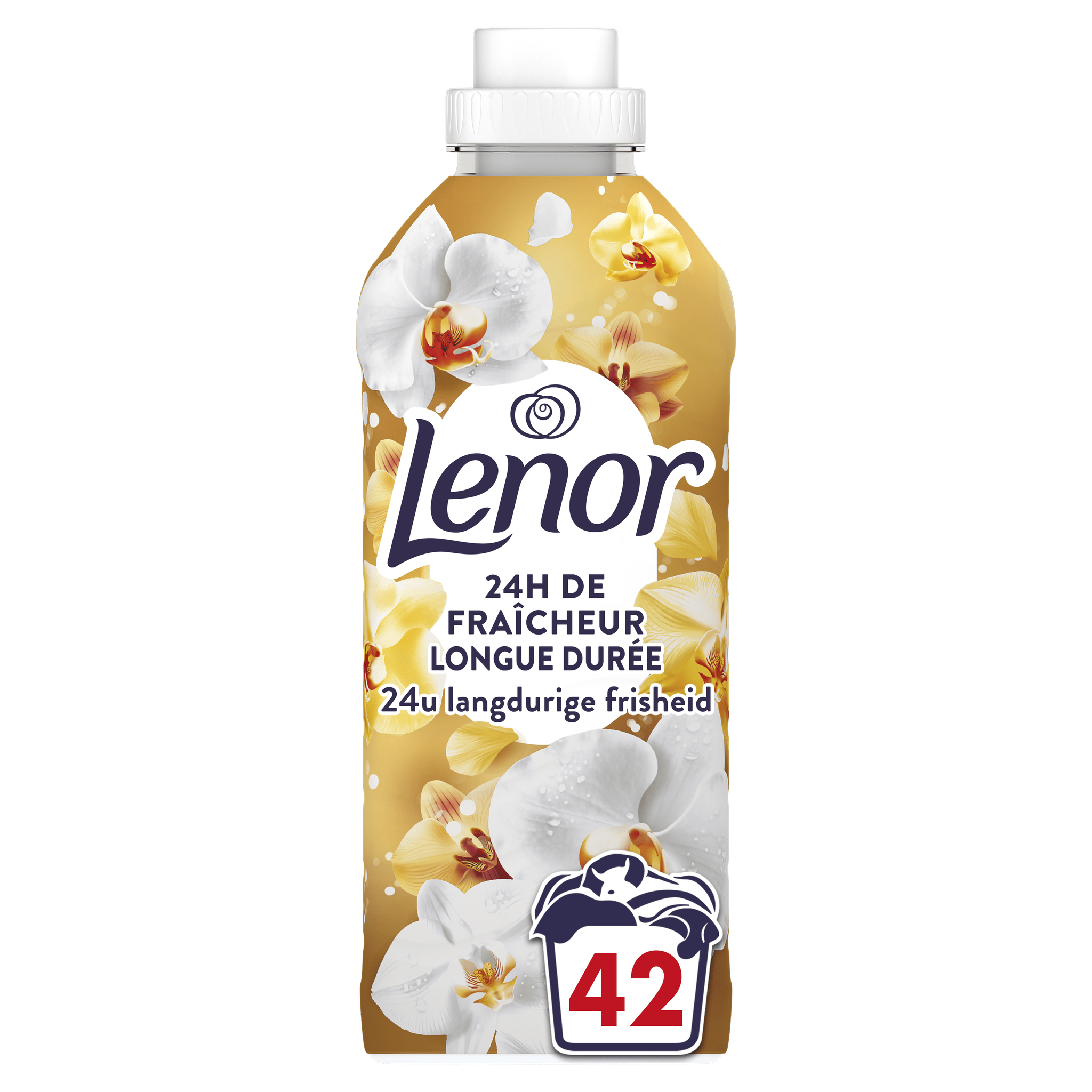 Lenor Vloeibaar Wasverzachter Amber & Orchidee 42 Wasbeurten