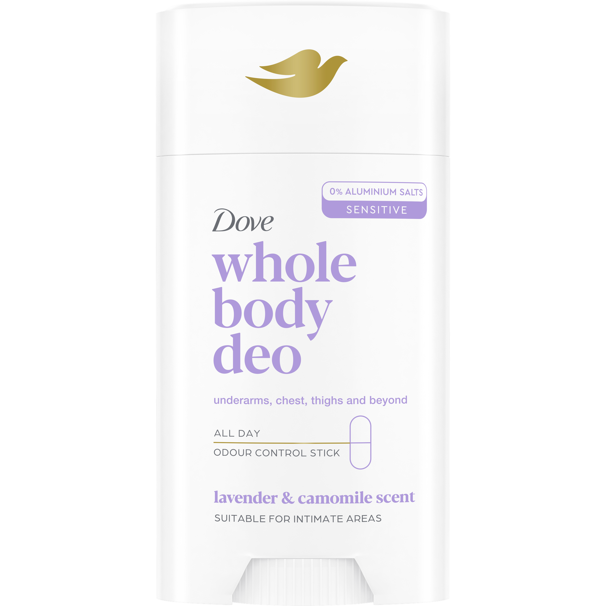 Dove Whole Body Lavender & Chamomile Deodorant Stick 75 gram