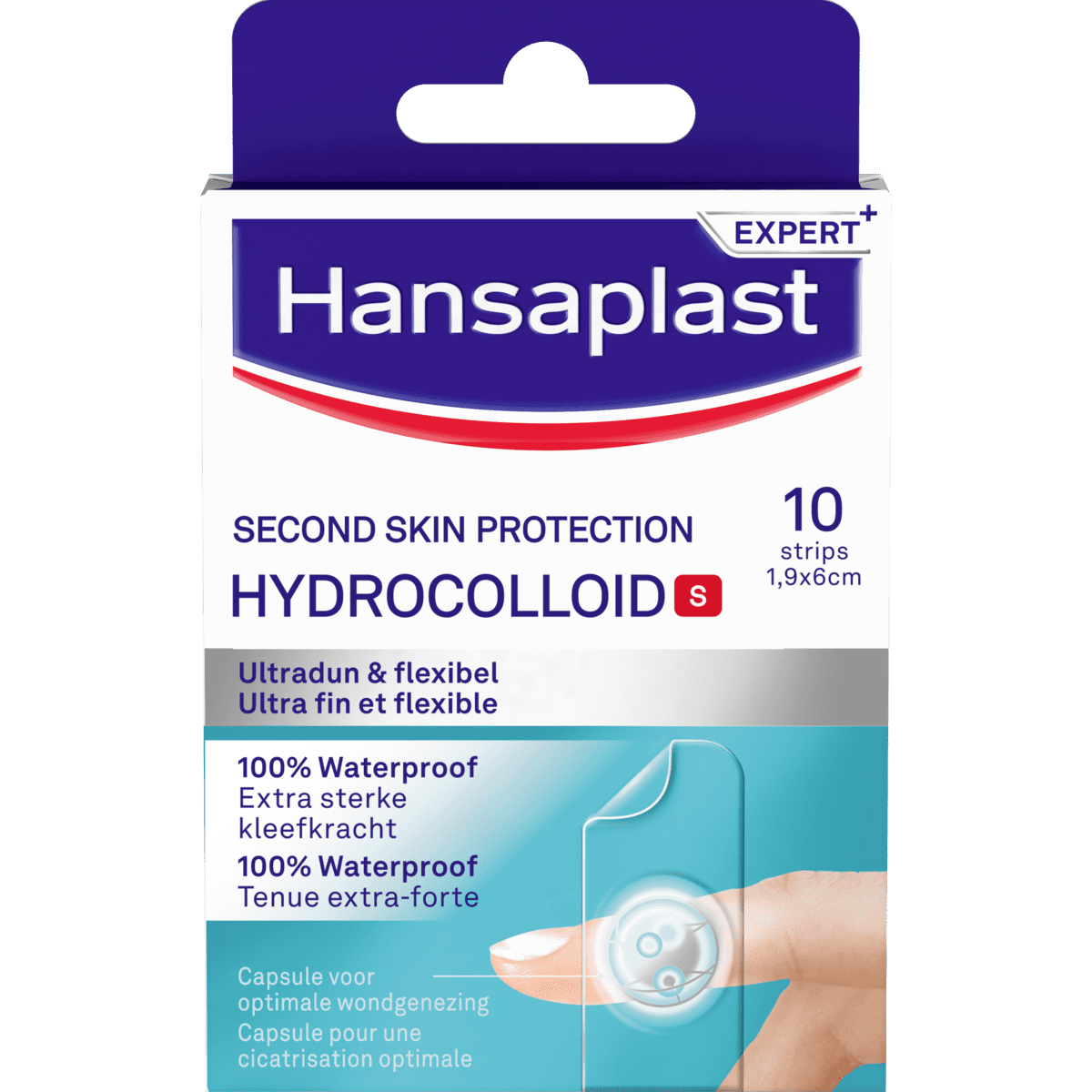Hansaplast Second Skin Protection Vinger Pleister 10 stuks