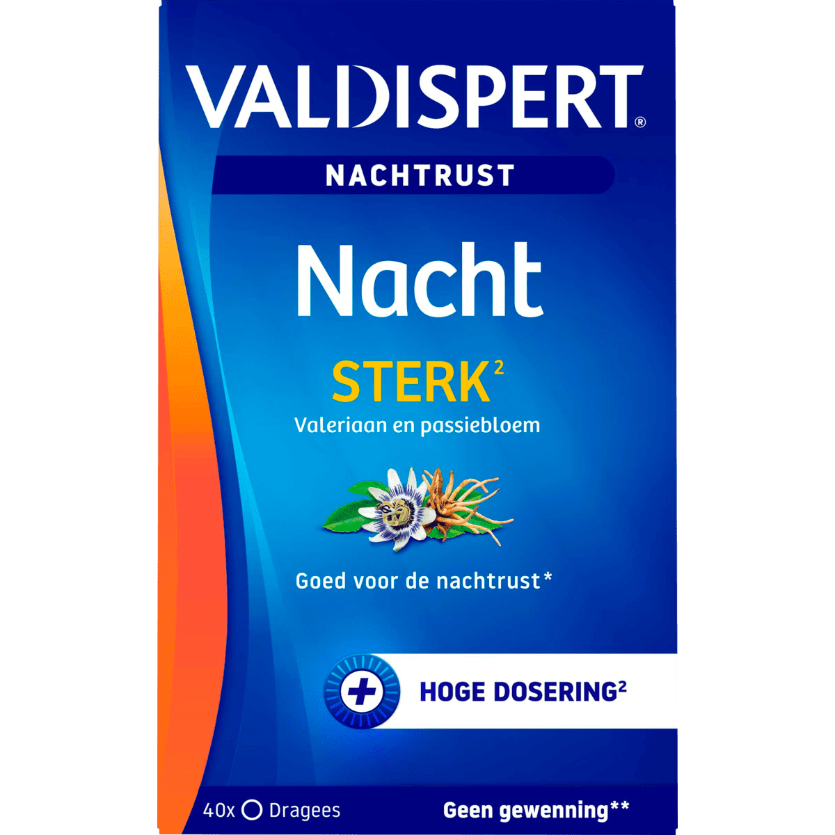 Valdispert Nacht Sterk Tabletten 40 stuks