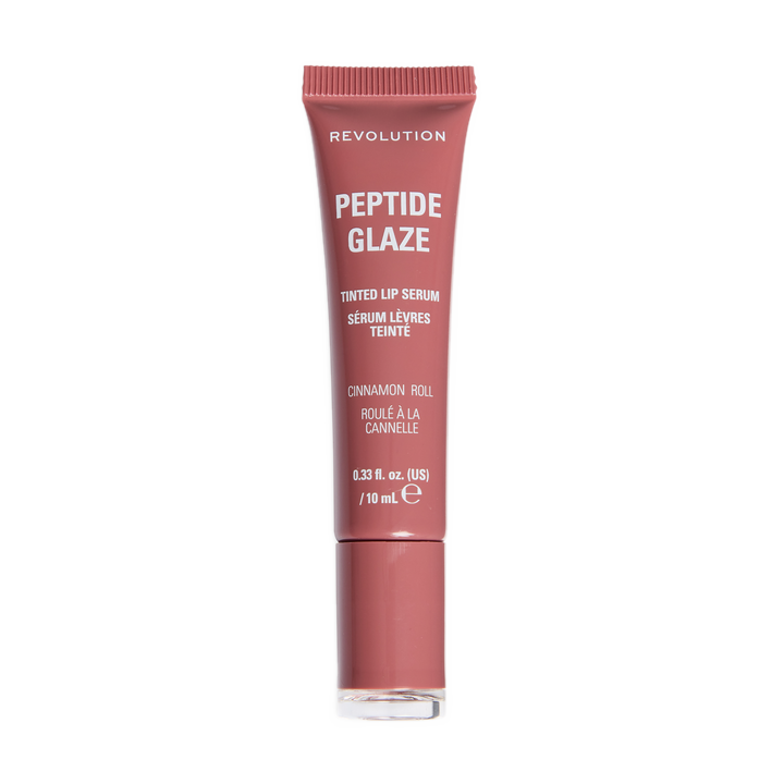 Revolution Peptide Glaze Tinted Lip Serum Cinnamon Roll