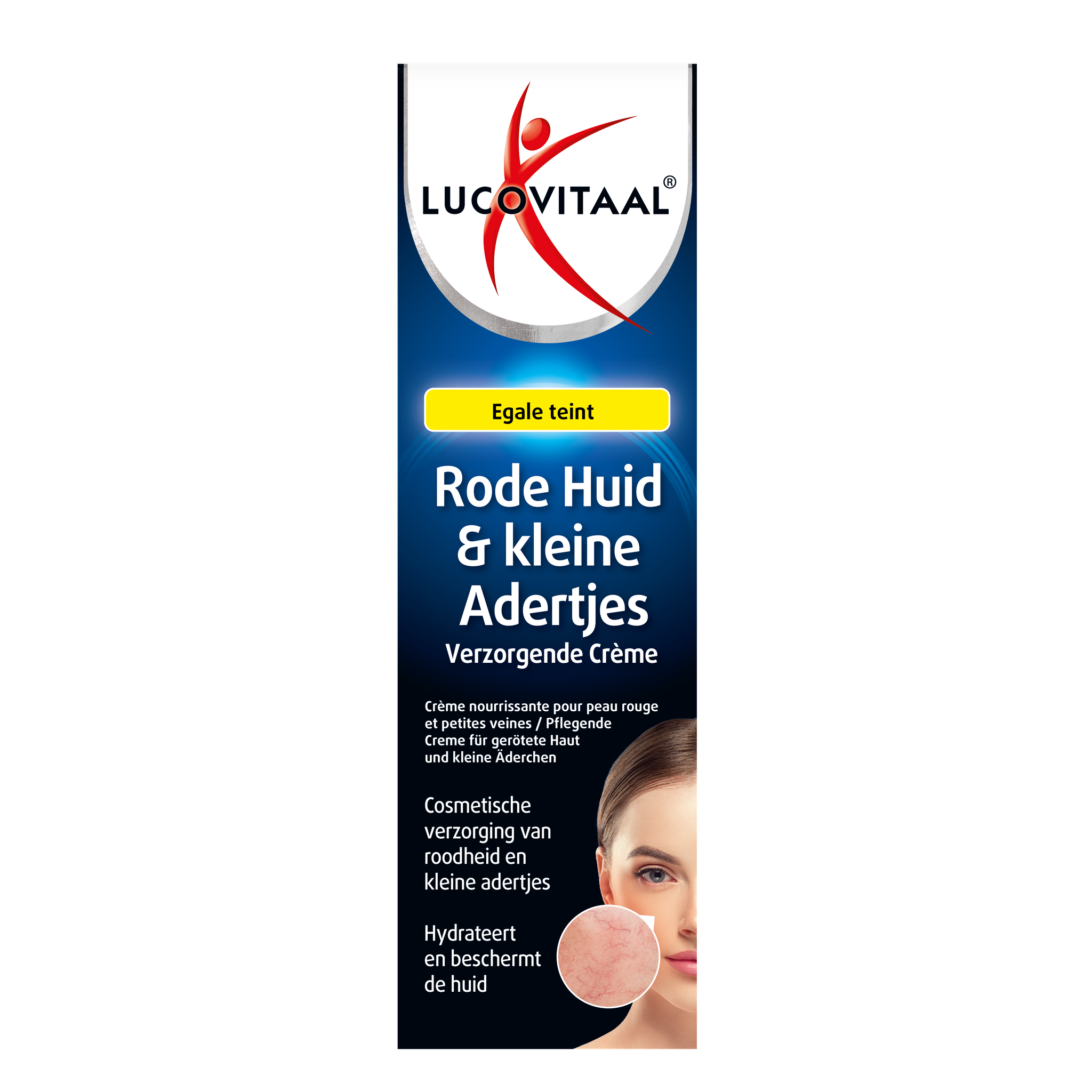 Lucovitaal Rode Huid en Kleine Adertjes Verzorgende Crème 30 ML